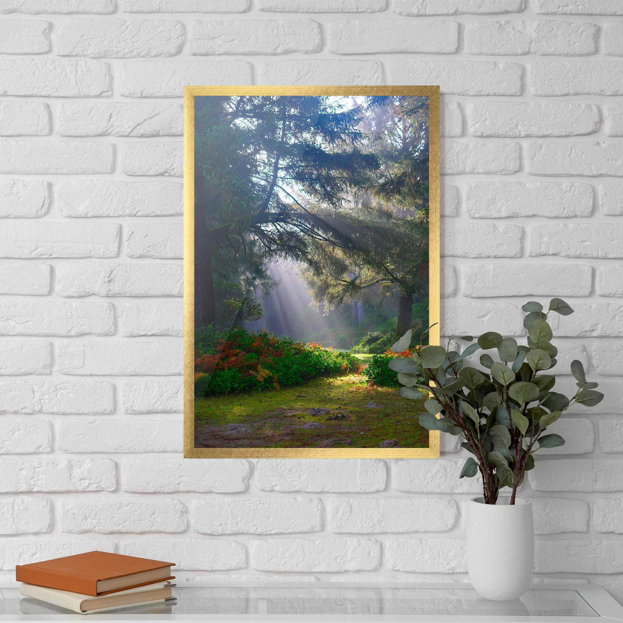 Poster Înrămat Forest Light mockup 5