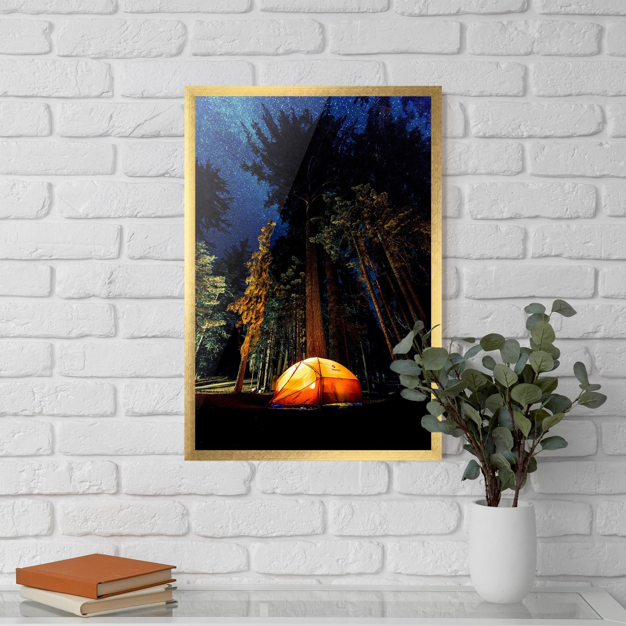 Poster Înrămat Forest Trip mockup 5