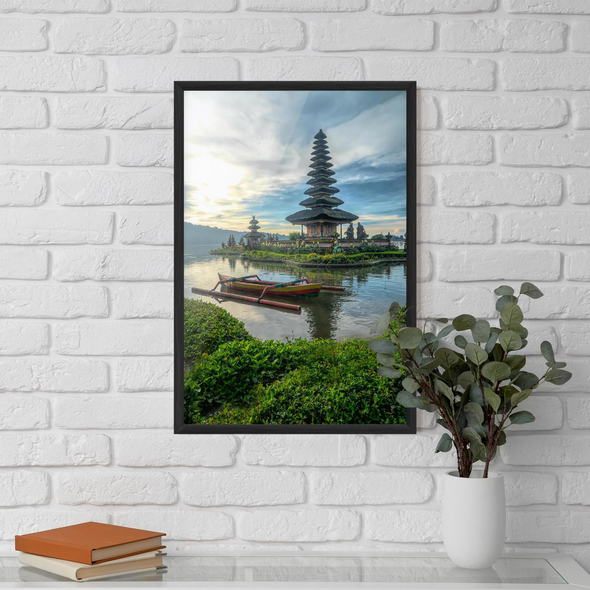 Poster Înrămat Chinese Landscape mockup 5