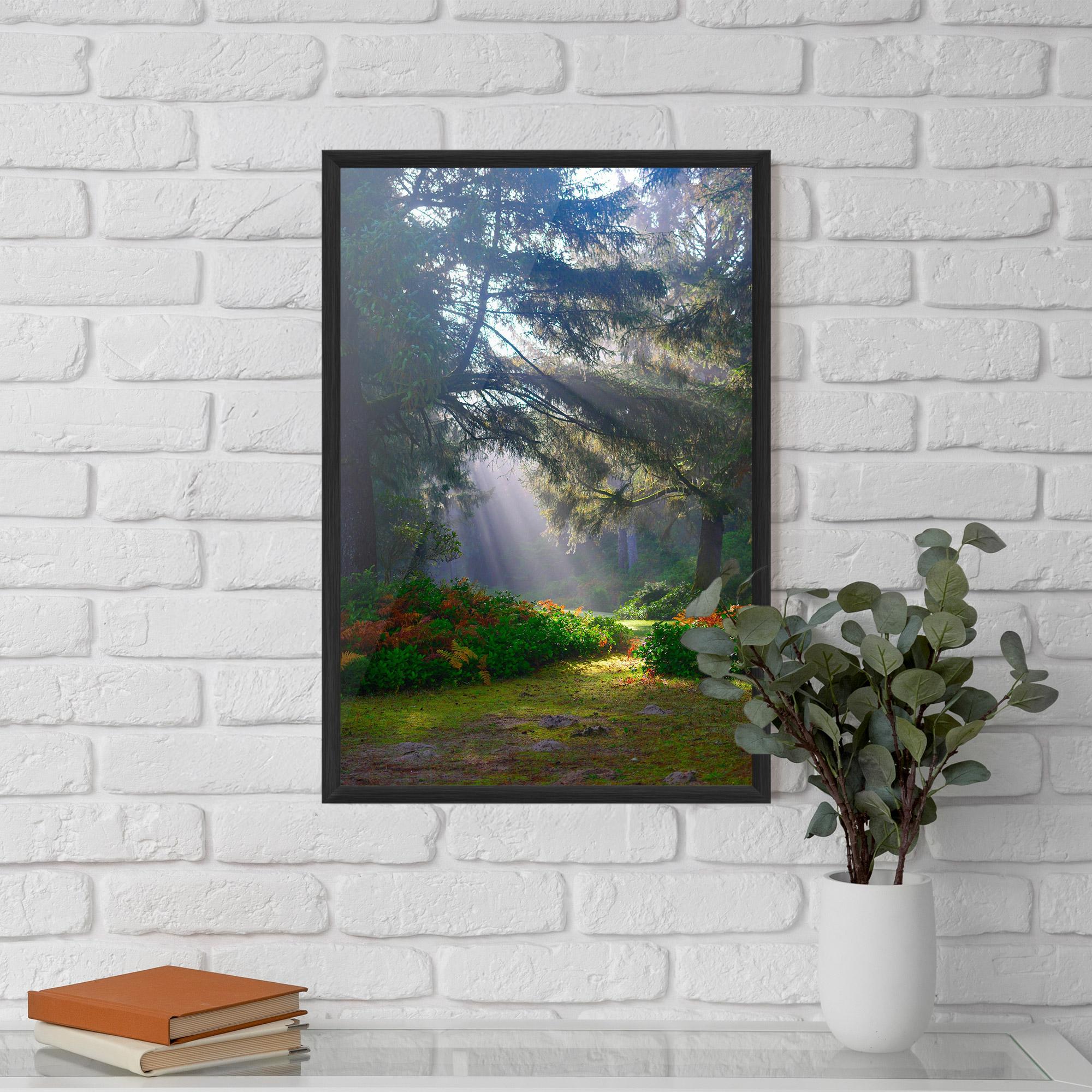 Poster Înrămat Forest Light mockup 5