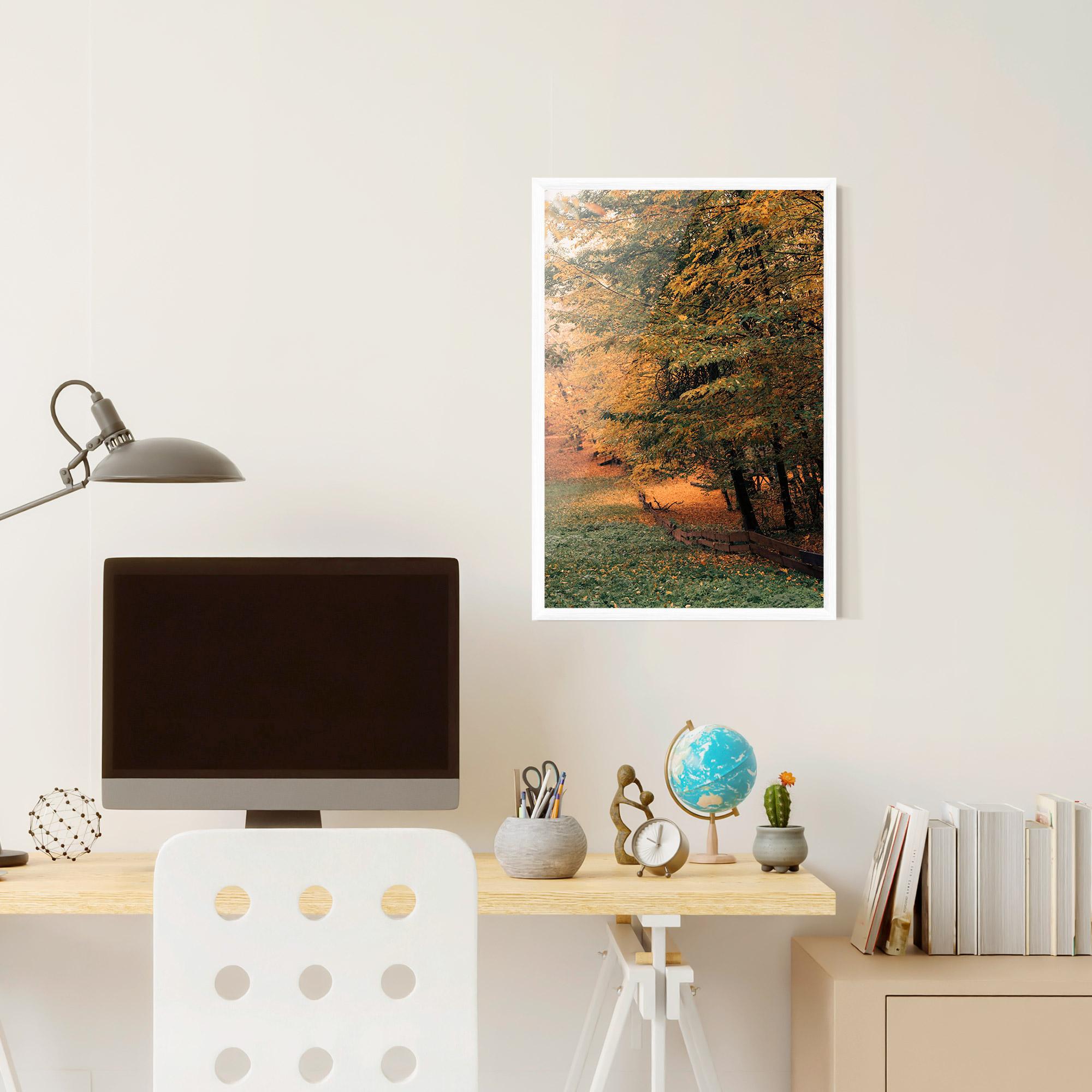 Poster Înrămat Autumn Forest mockup 6
