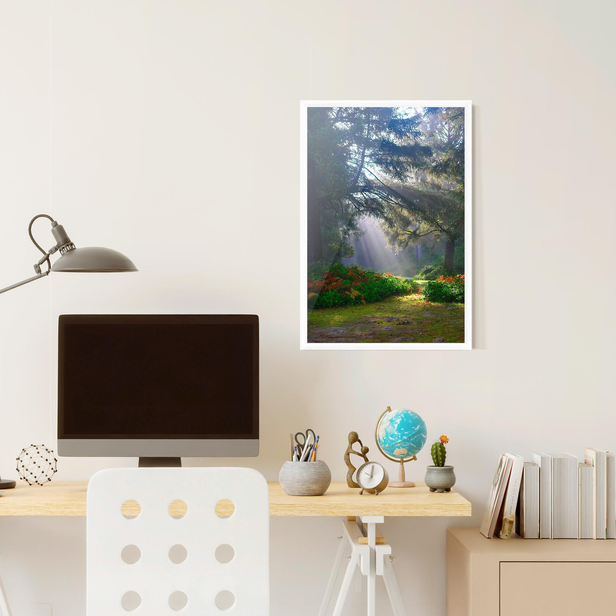 Poster Înrămat Forest Light mockup 6