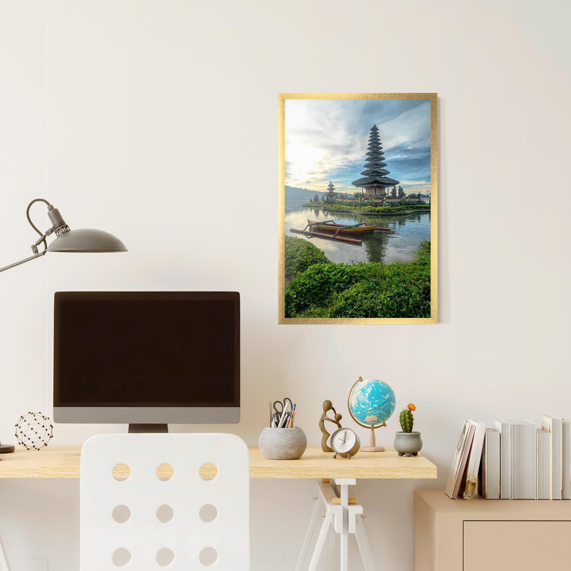 Poster Înrămat Chinese Landscape mockup 6