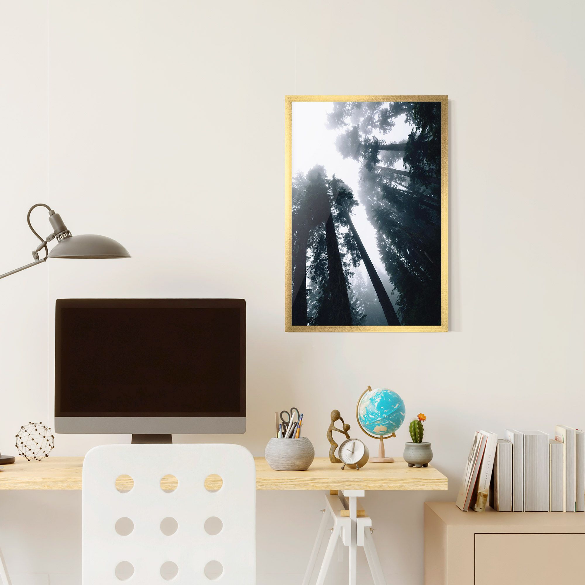 Foggy Big Trees mockup 6