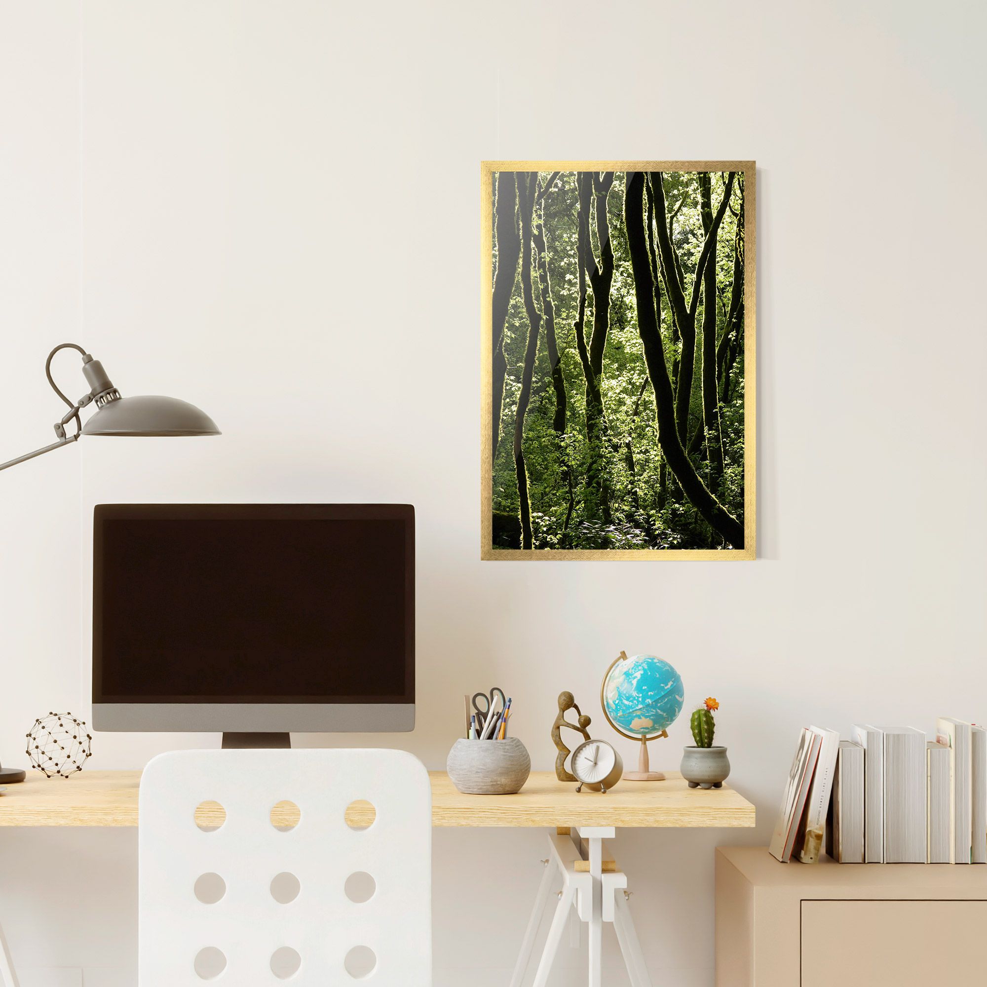 Forest Black Trees mockup 6