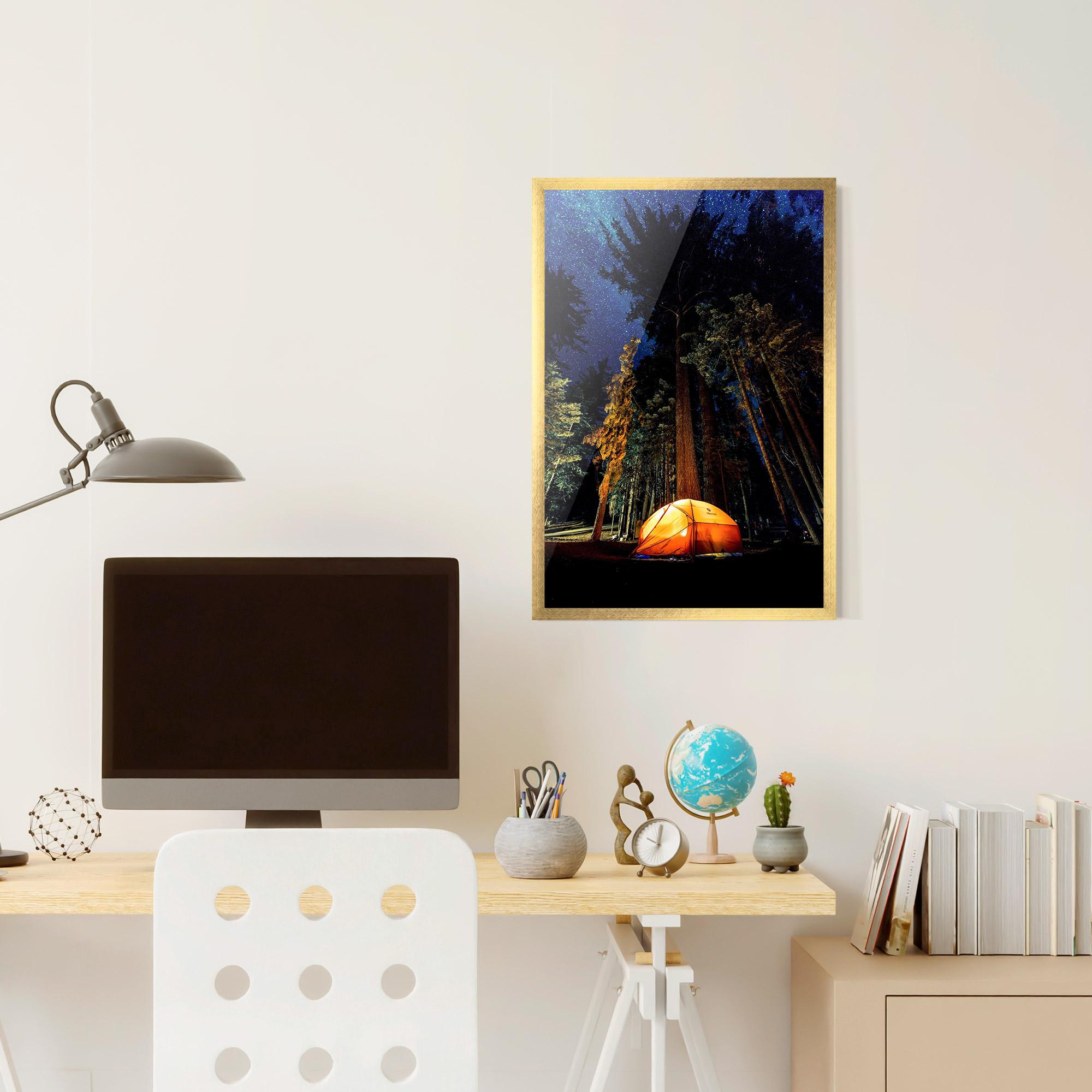 Poster Înrămat Forest Trip mockup 6