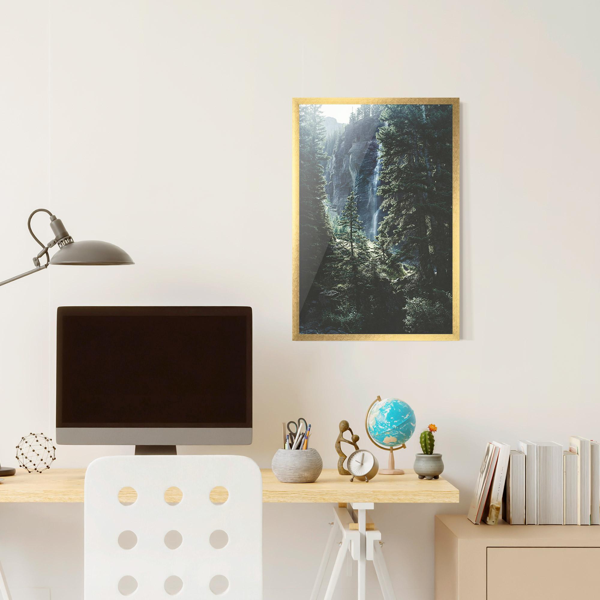 Poster Înrămat Forest Vibes mockup 6