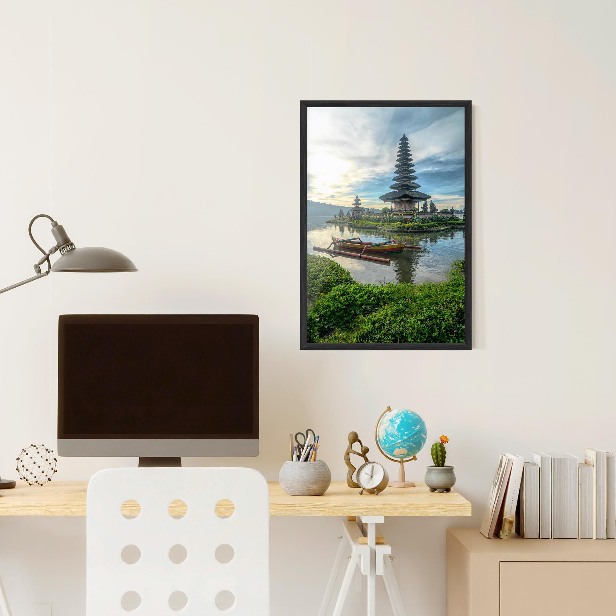 Poster Înrămat Chinese Landscape mockup 6