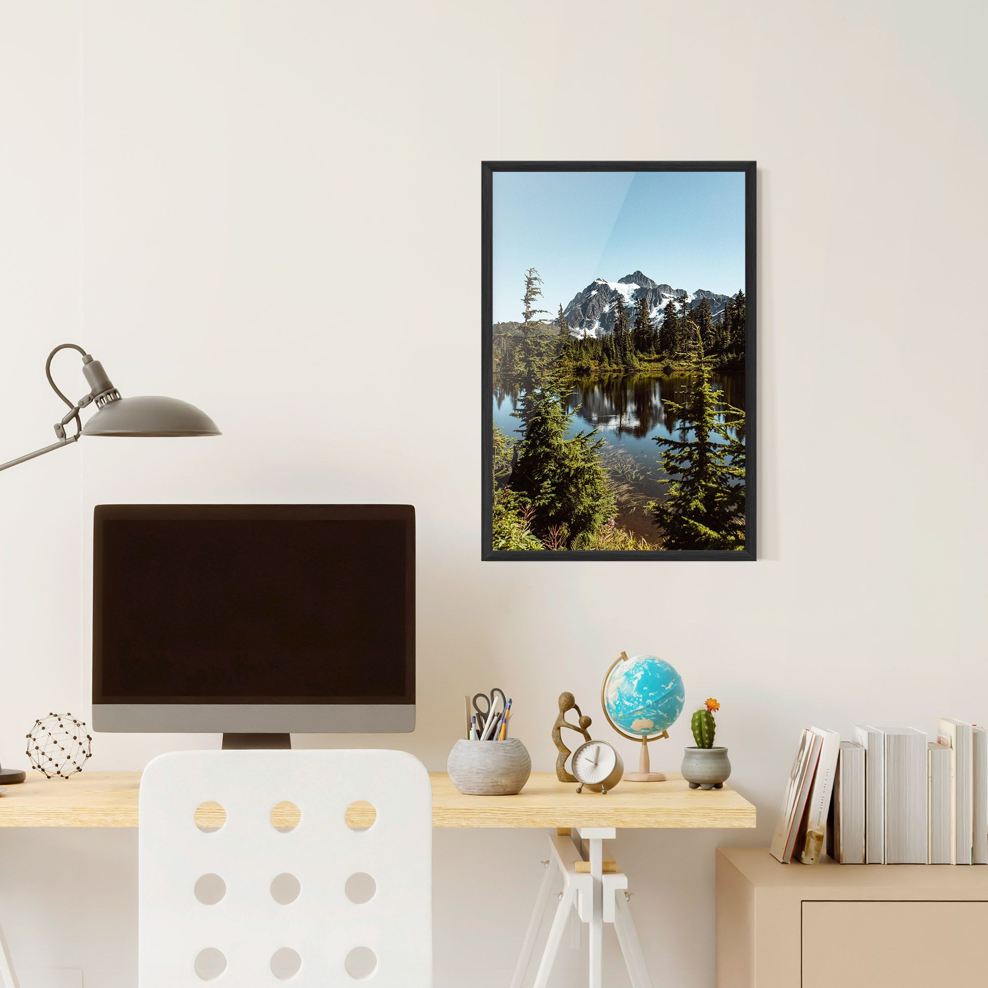 Forest Snow Mountain mockup 6