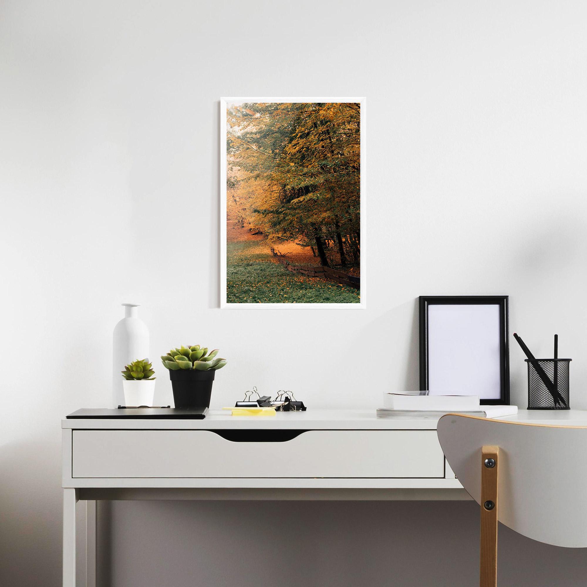 Poster Înrămat Autumn Forest mockup 7