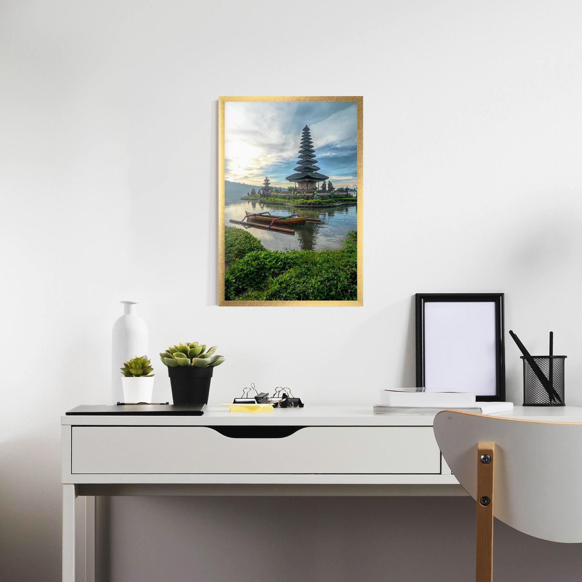 Poster Înrămat Chinese Landscape mockup 7