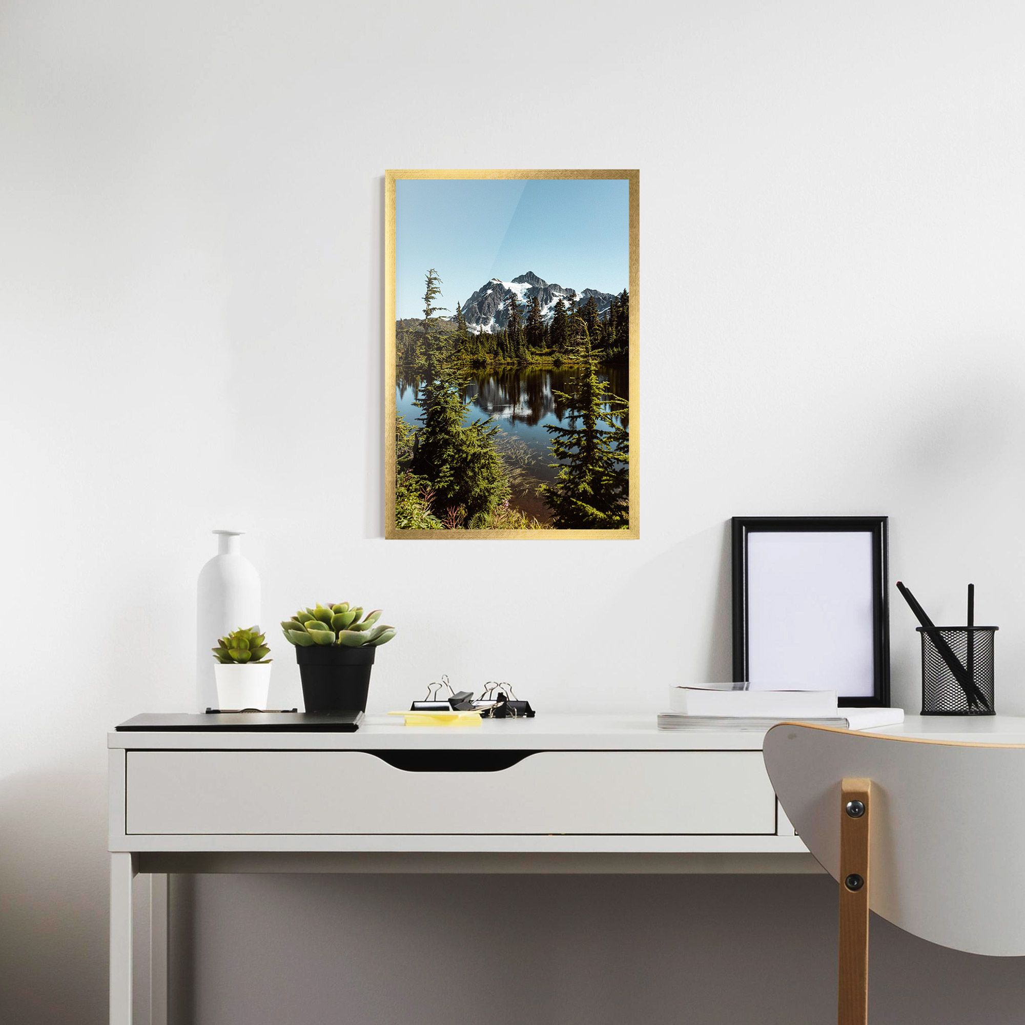 Forest Snow Mountain mockup 7