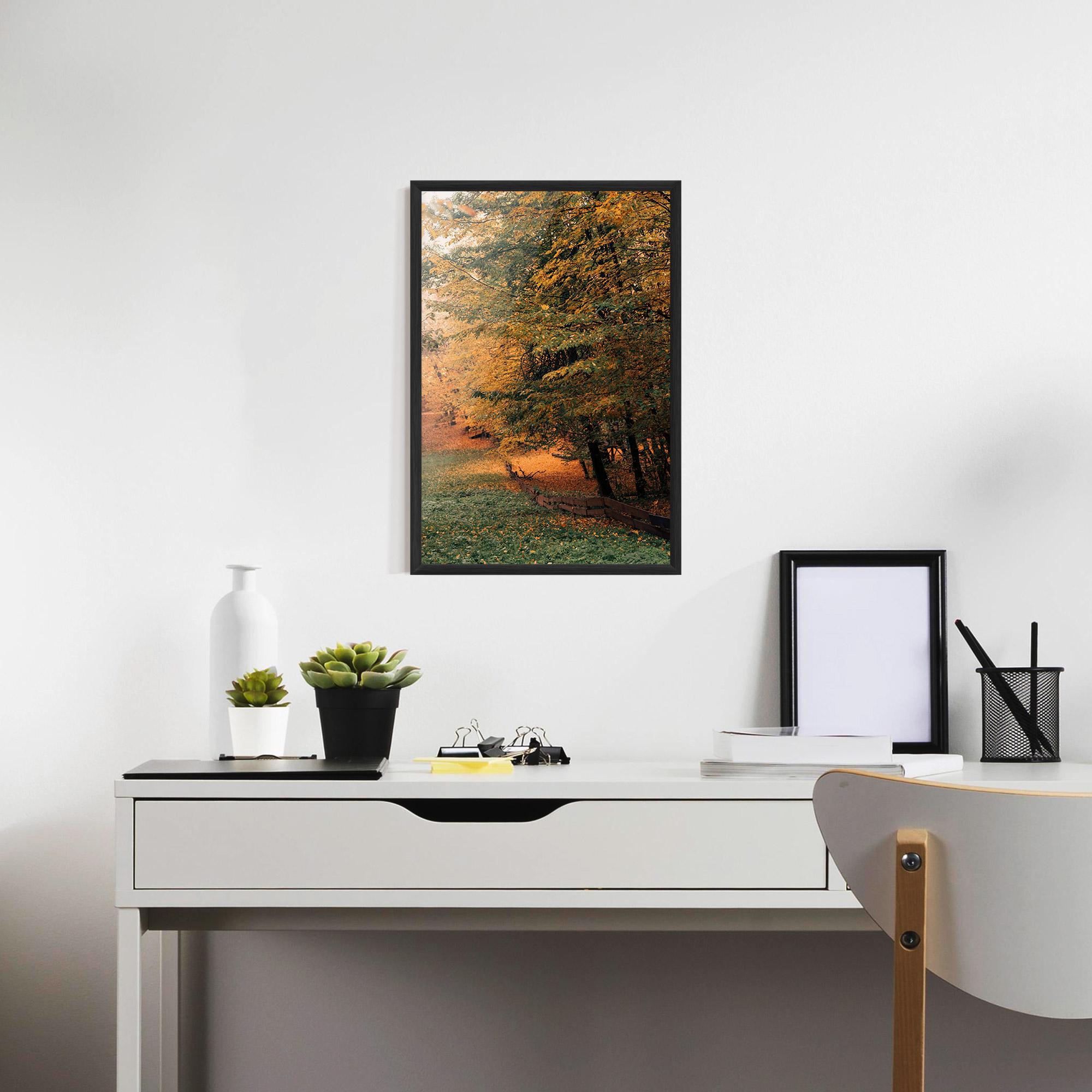Poster Înrămat Autumn Forest mockup 7