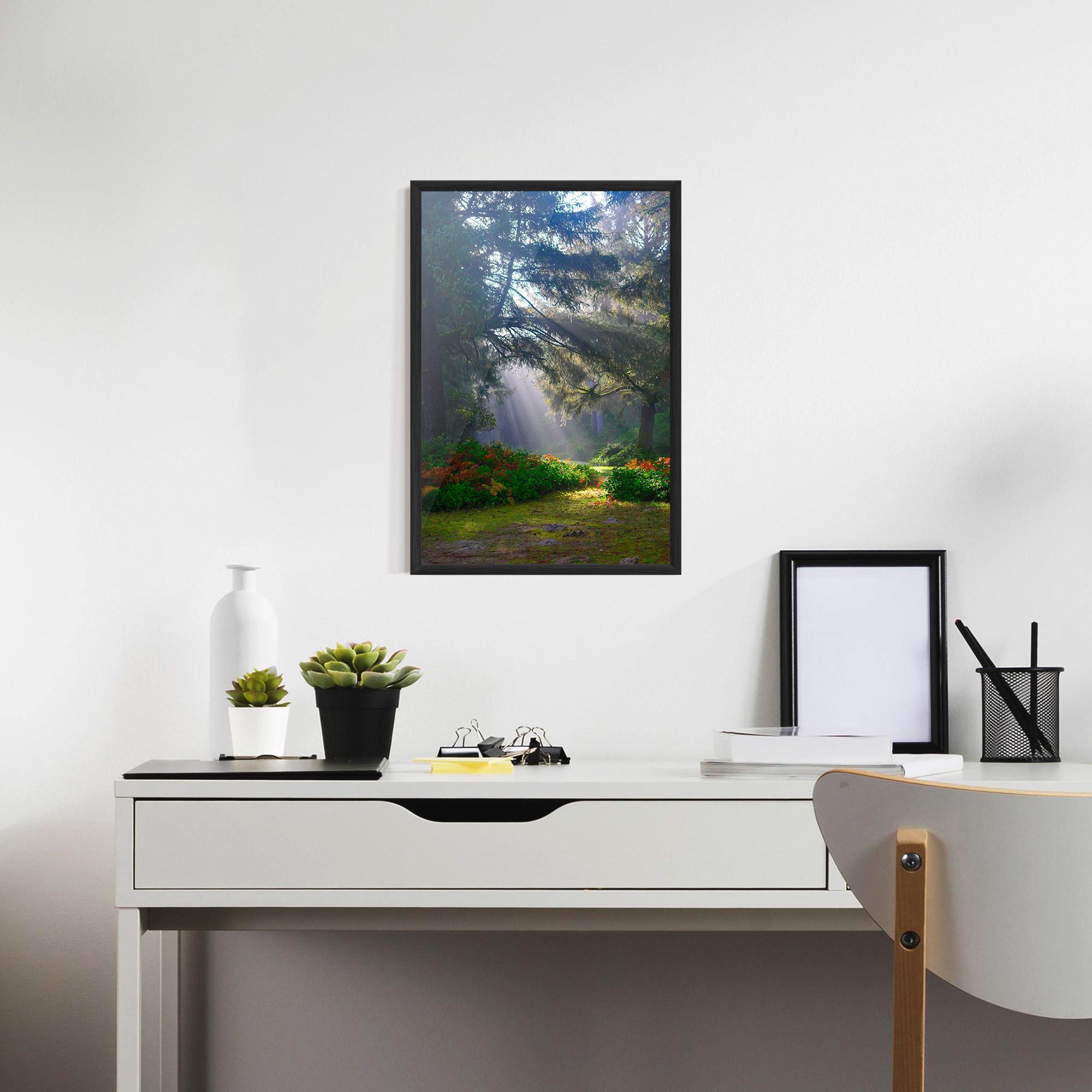 Poster Înrămat Forest Light mockup 7