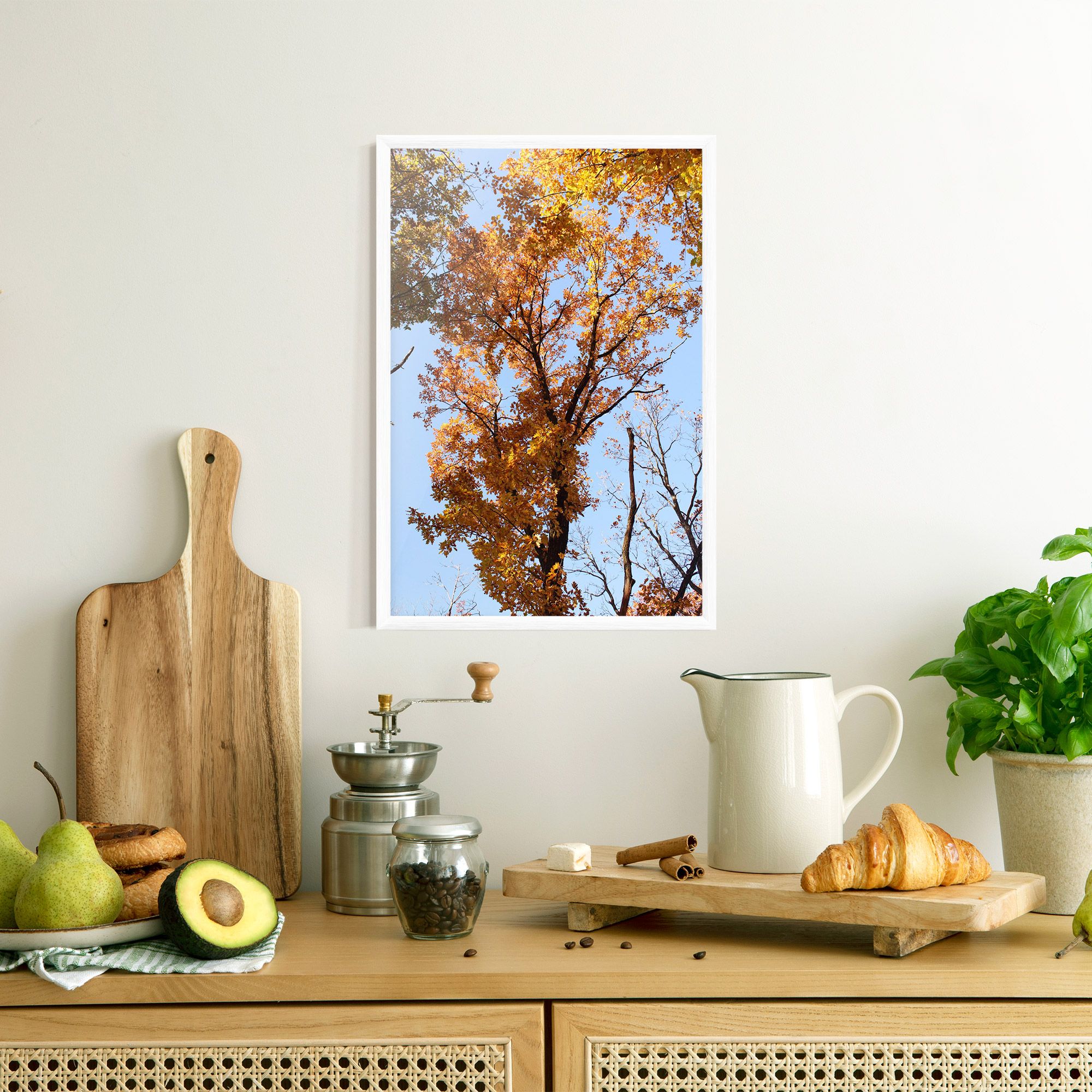 Yellow Tree Forest mockup 8