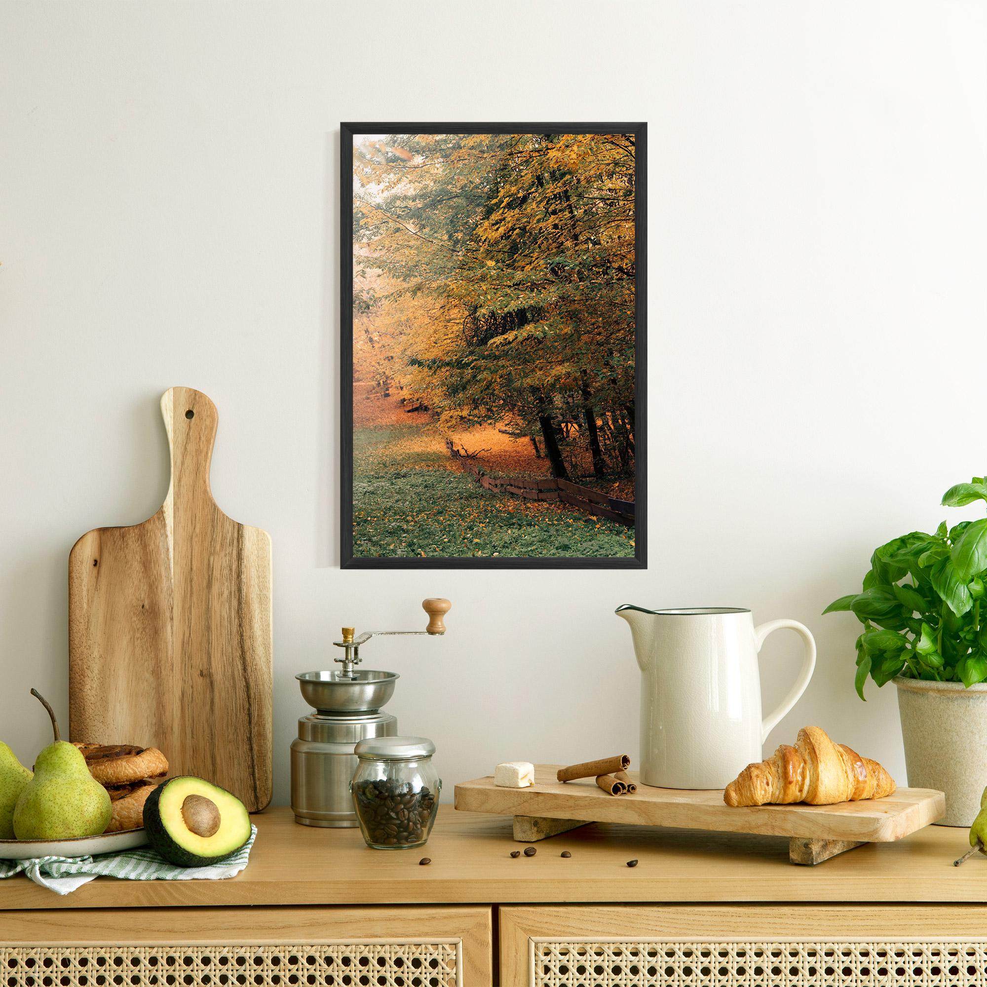 Poster Înrămat Autumn Forest mockup 8