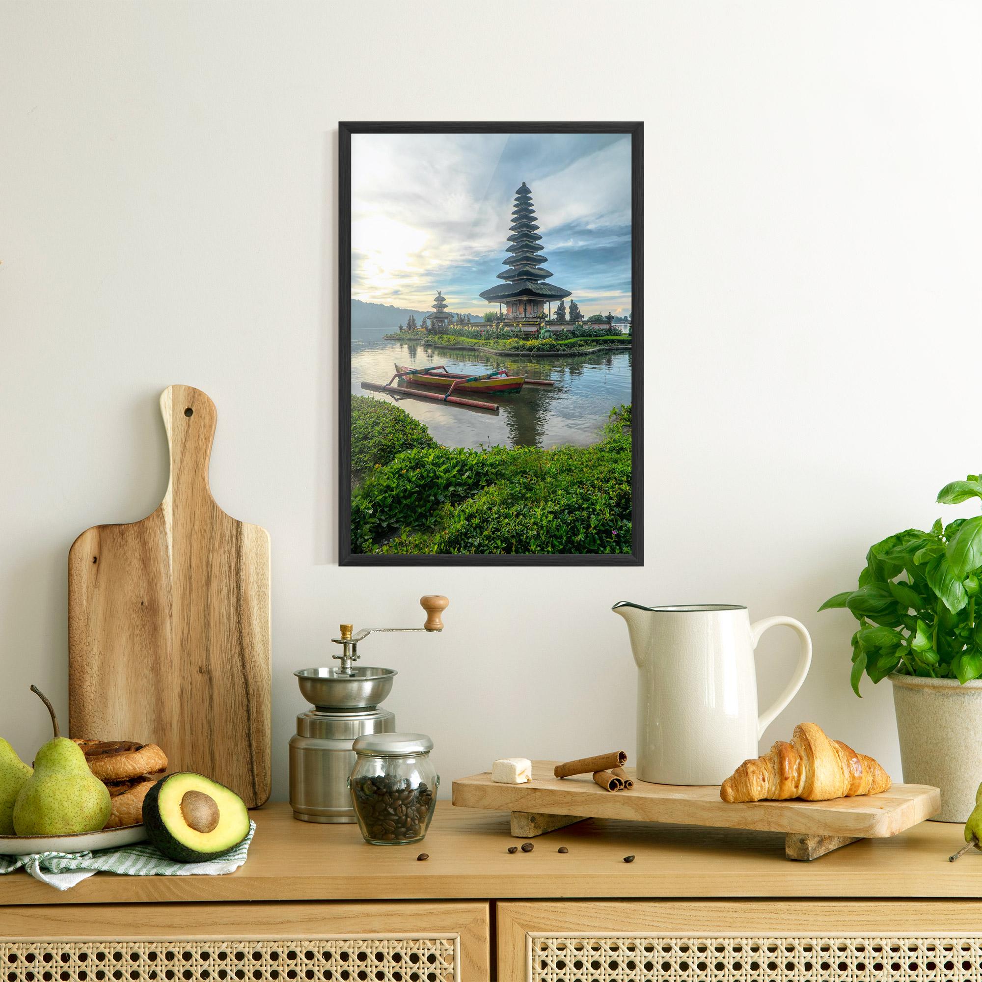 Poster Înrămat Chinese Landscape mockup 8