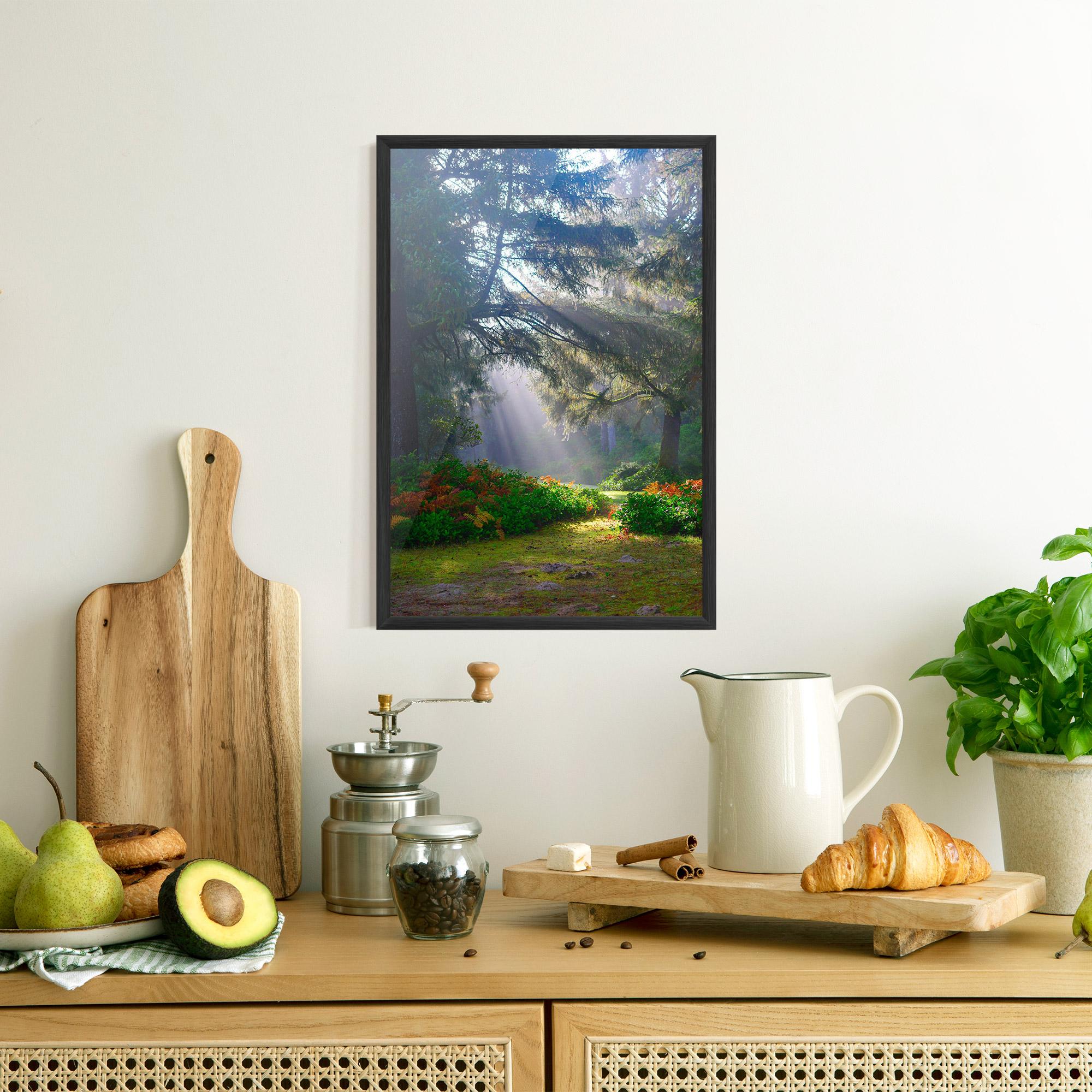 Poster Înrămat Forest Light mockup 8