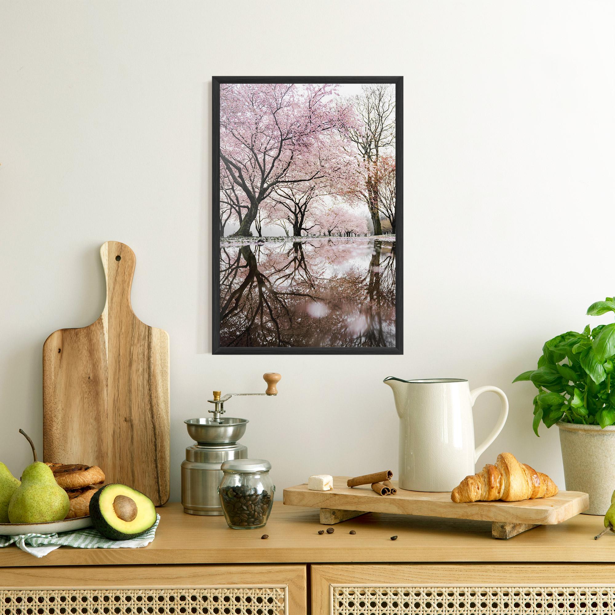 Poster Înrămat Rainy Days mockup 8