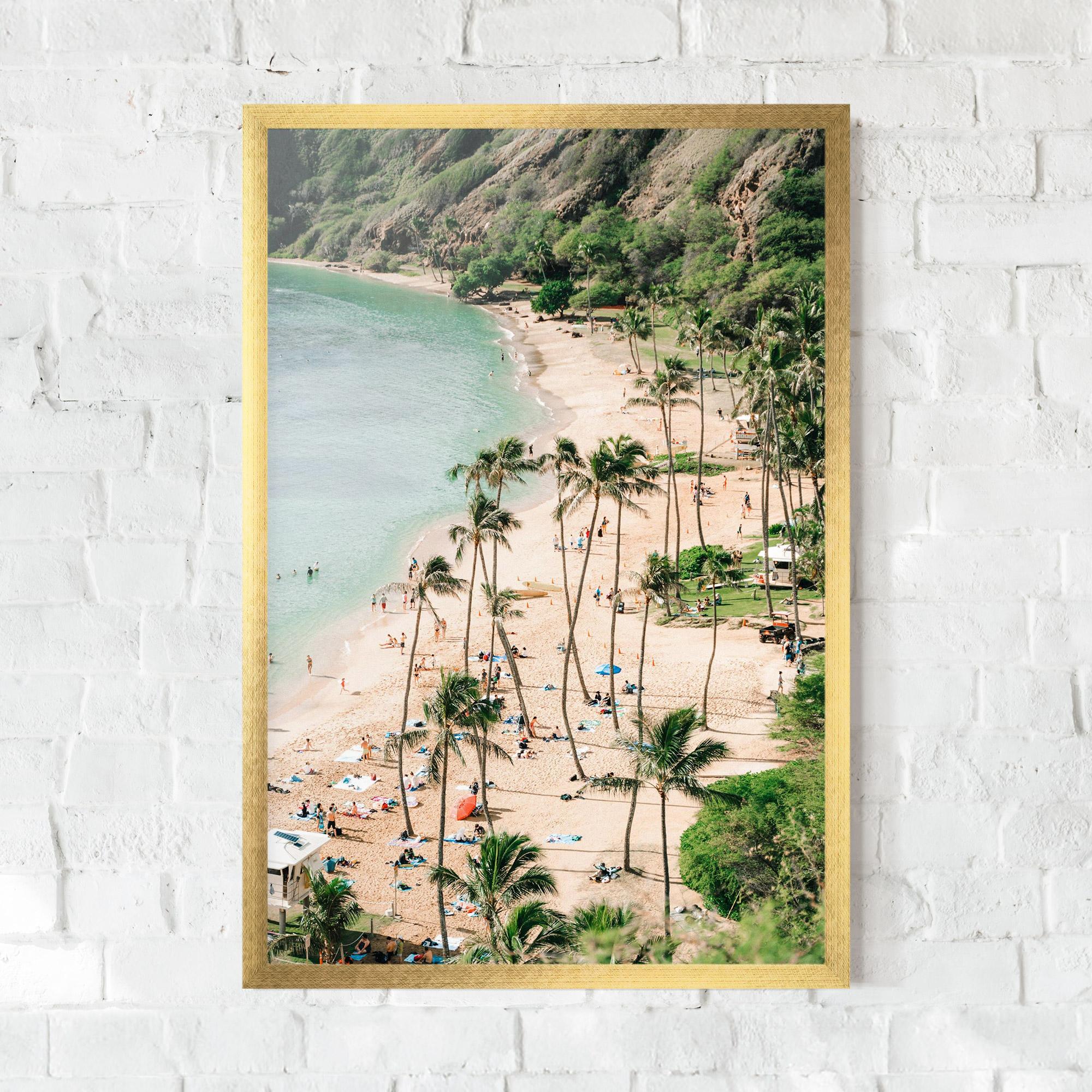 Poster Înrămat Beach Day mockup 0