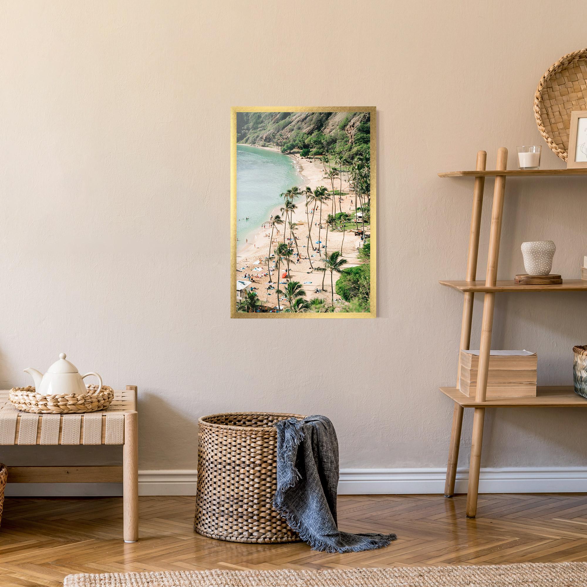 Poster Înrămat Beach Day mockup 9
