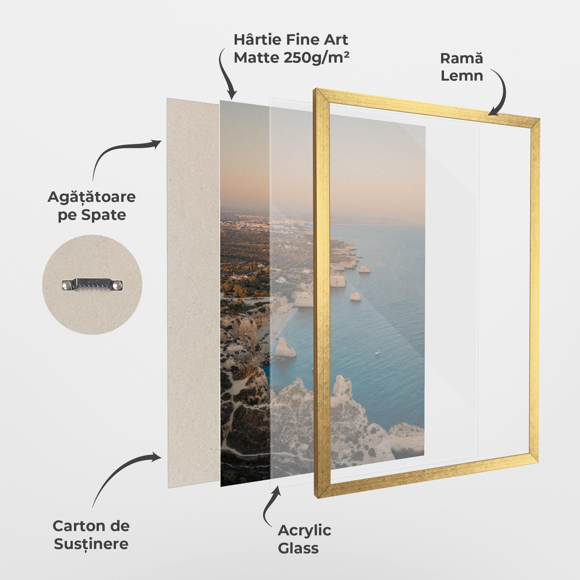 Poster Înrămat Water Landscape mockup 1