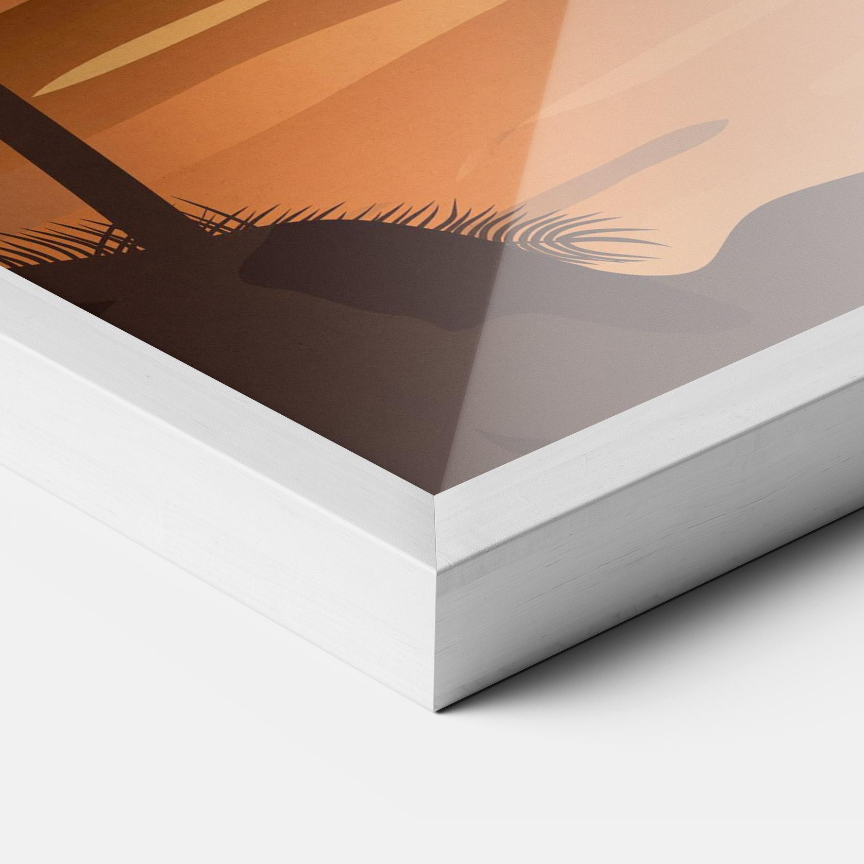 Poster Înrămat Sunset Beach 01 mockup 3