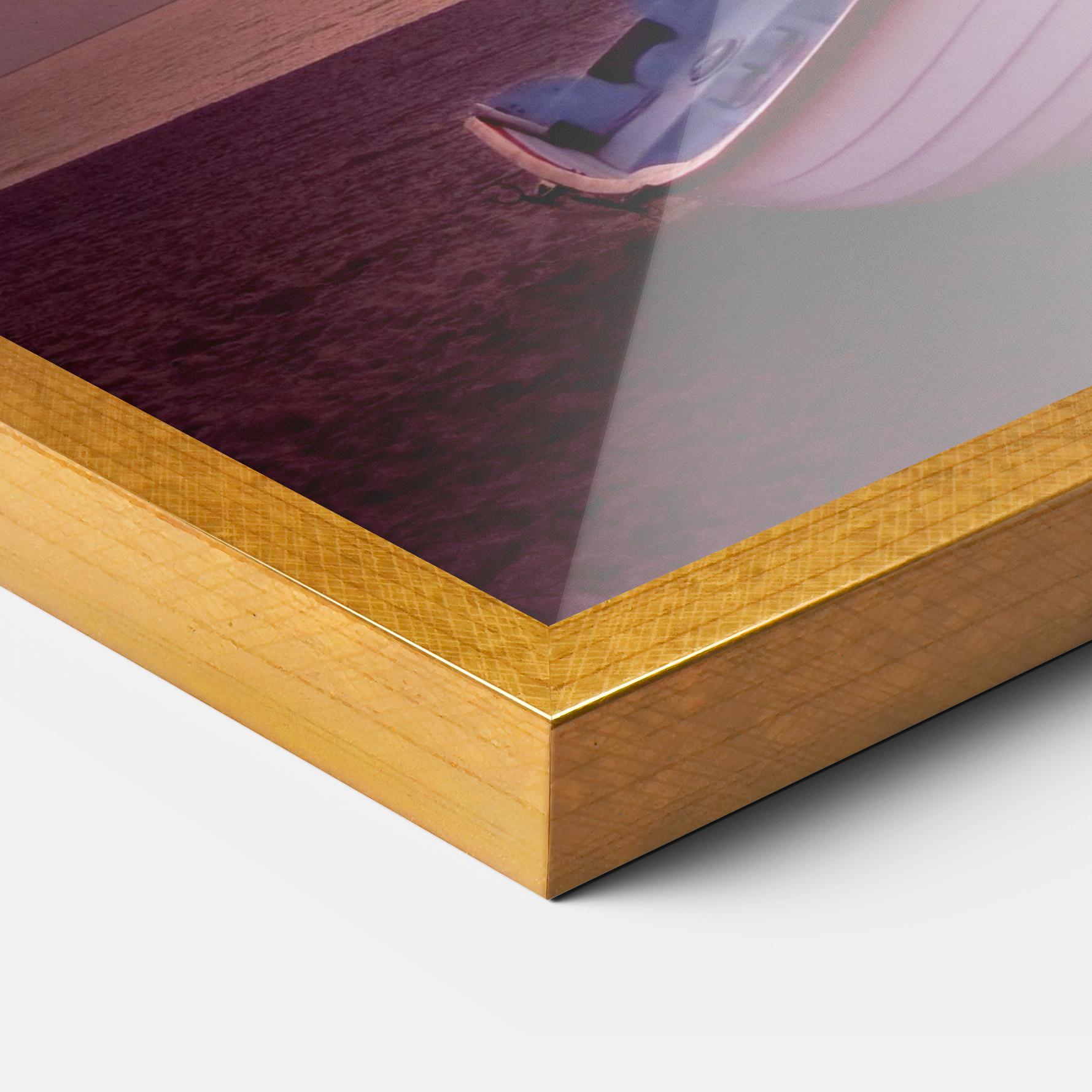 Poster Înrămat Boat Purple Sunset mockup 3