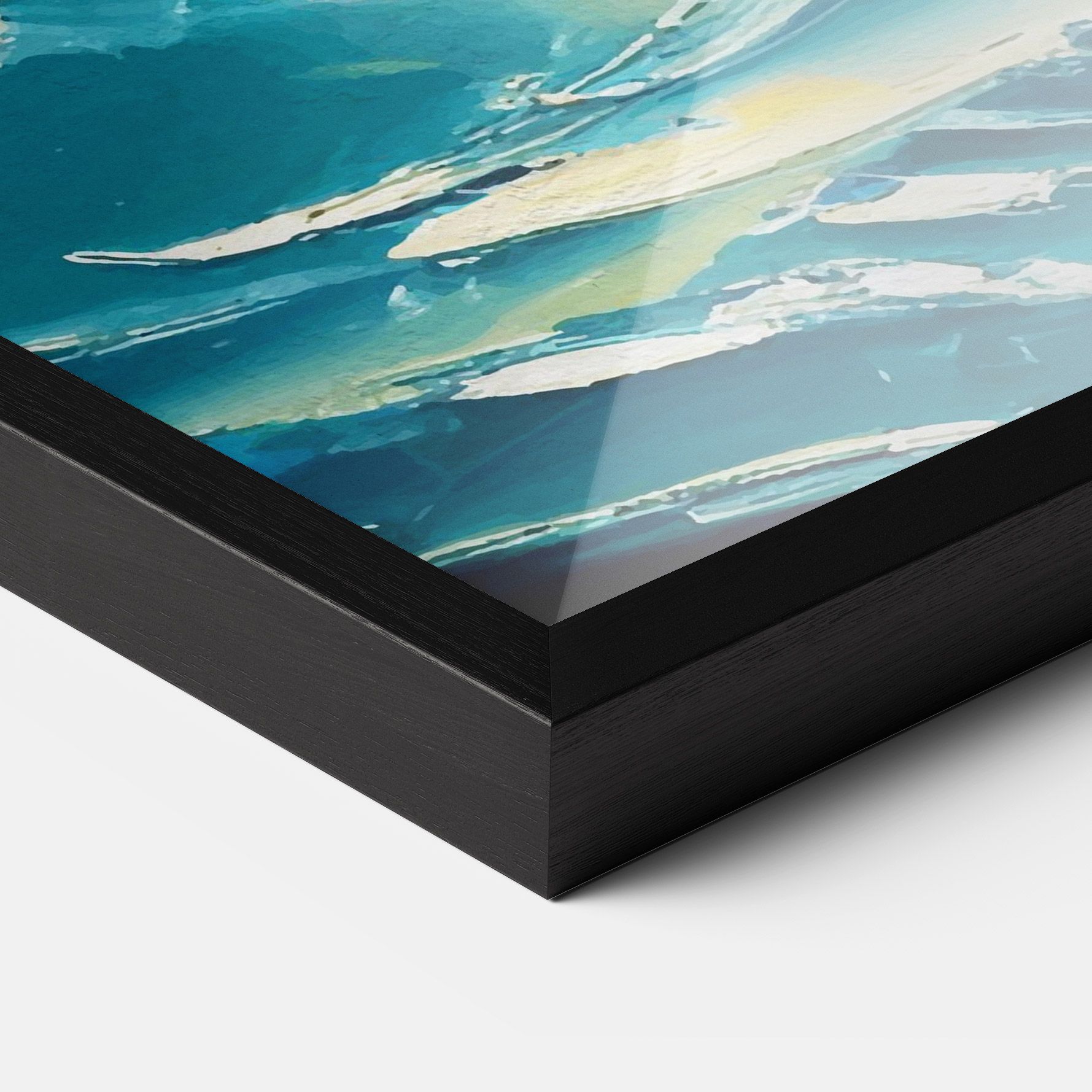 Blue Ocean Painting mockup 3