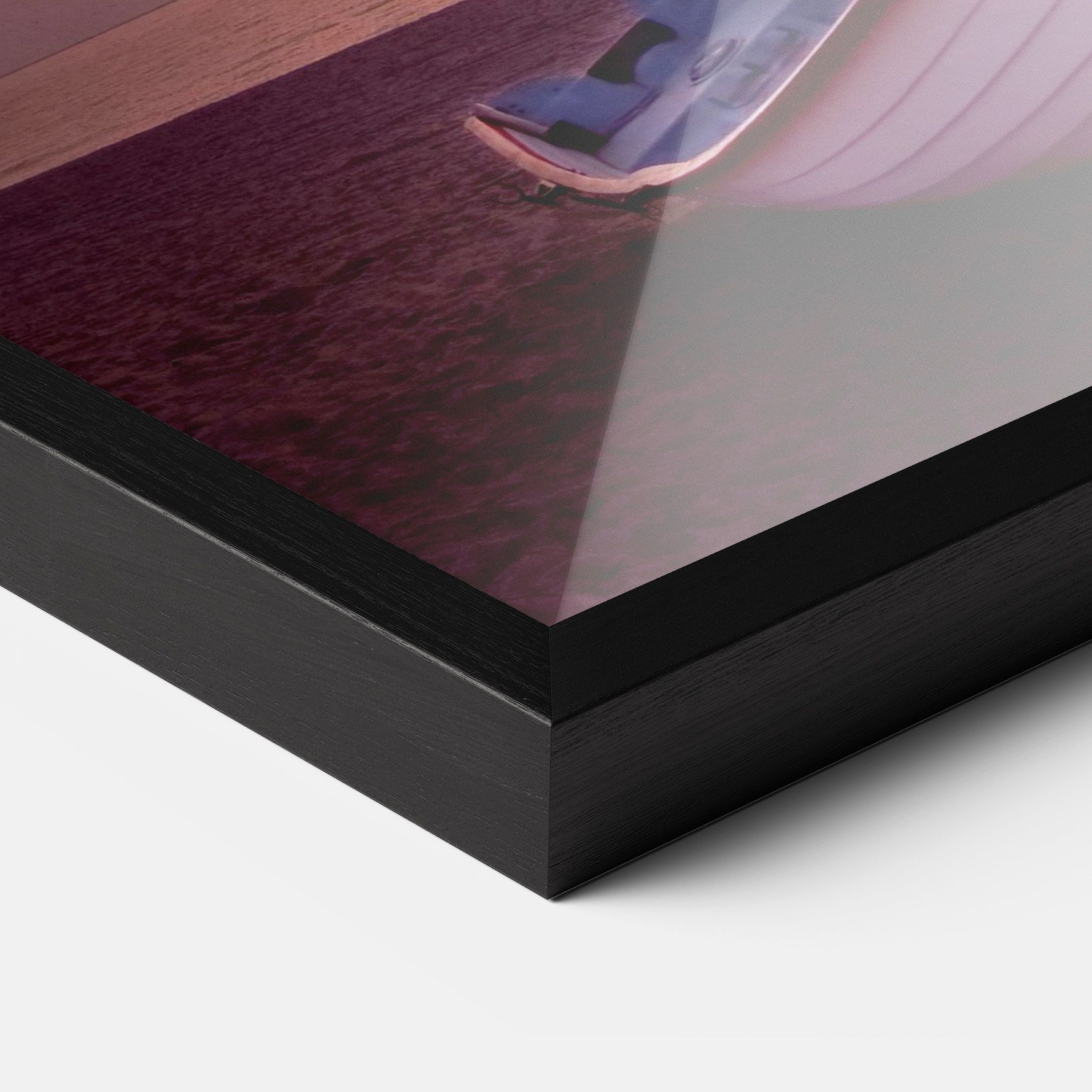 Boat Purple Sunset mockup 3