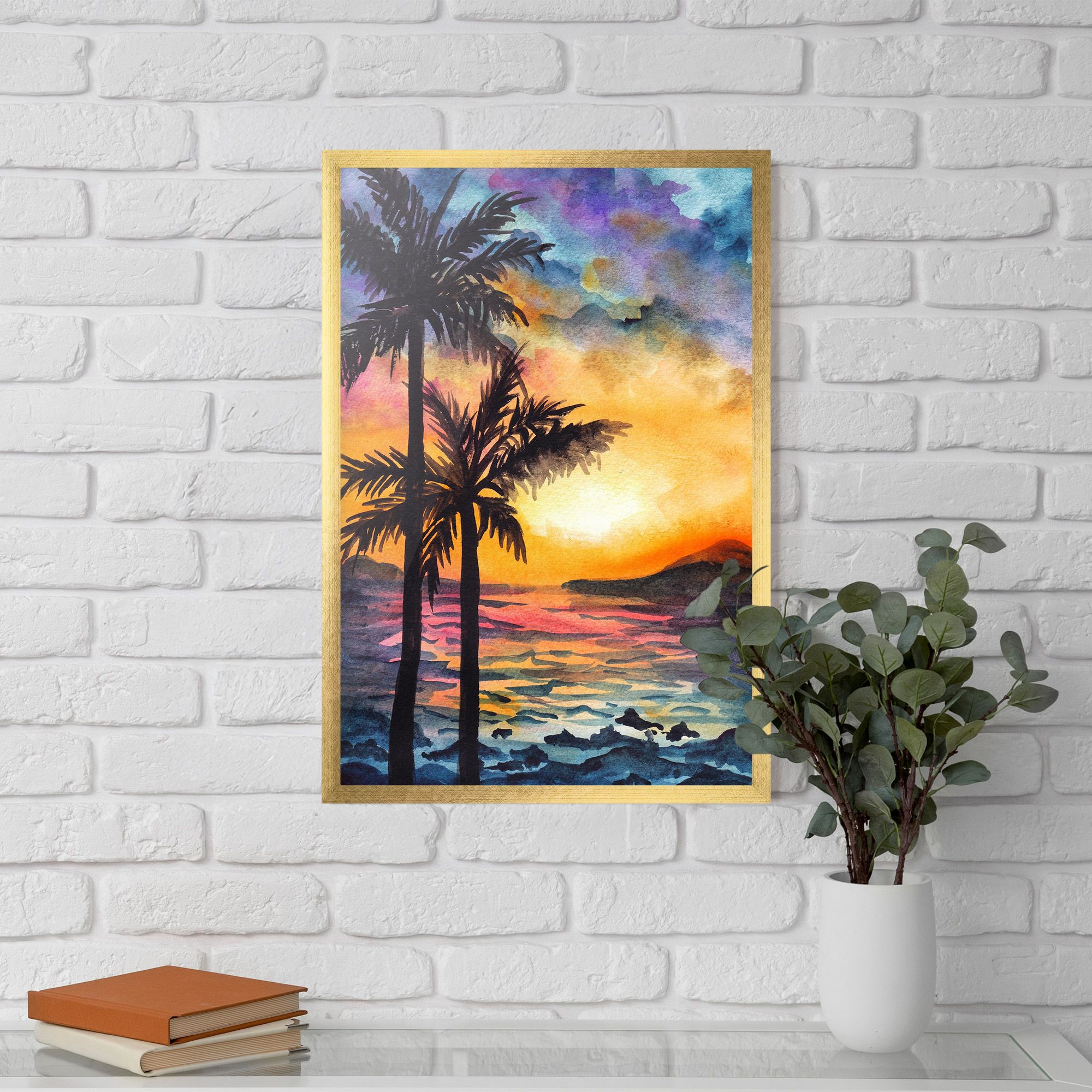 Sunset Tree Beach mockup 5