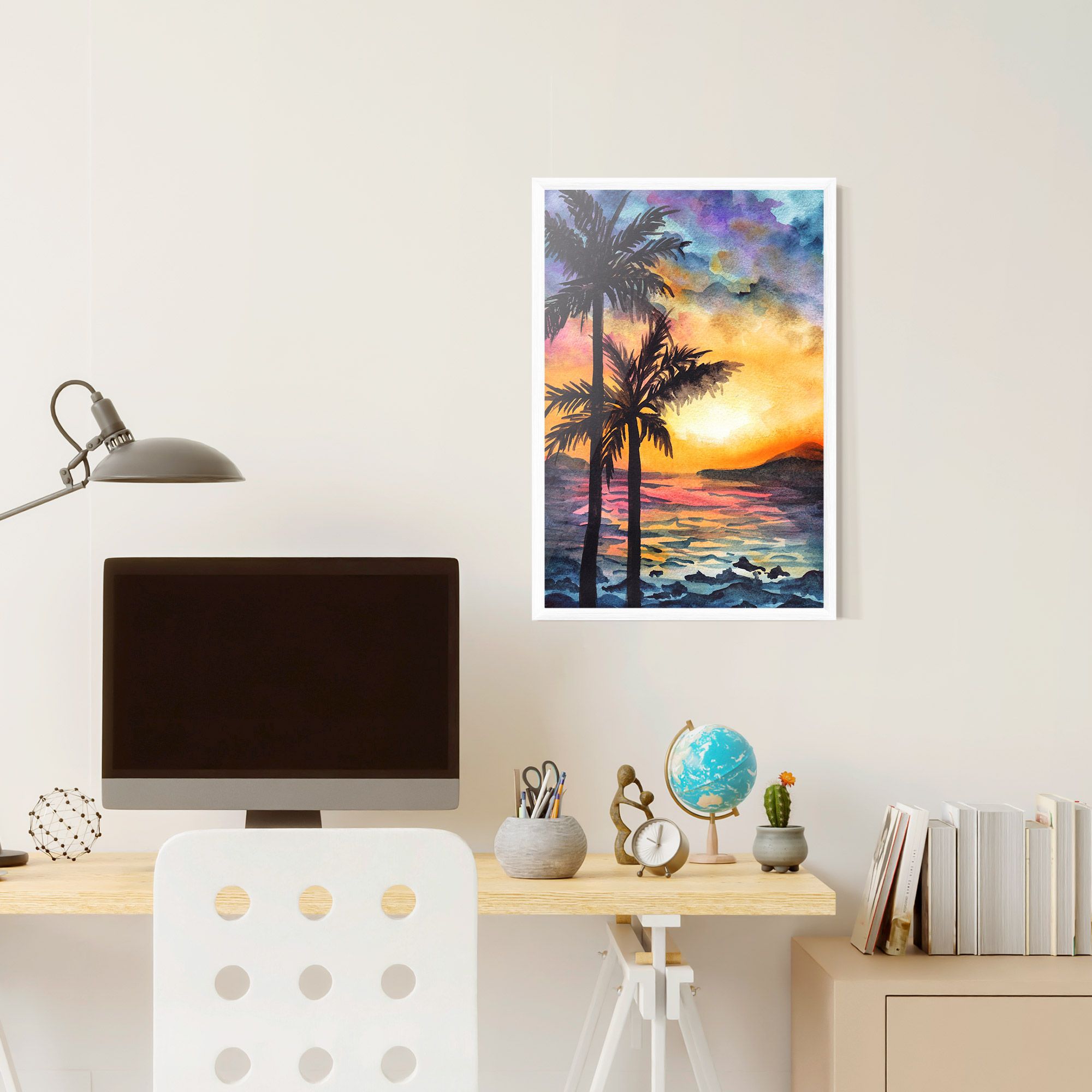 Sunset Tree Beach mockup 6