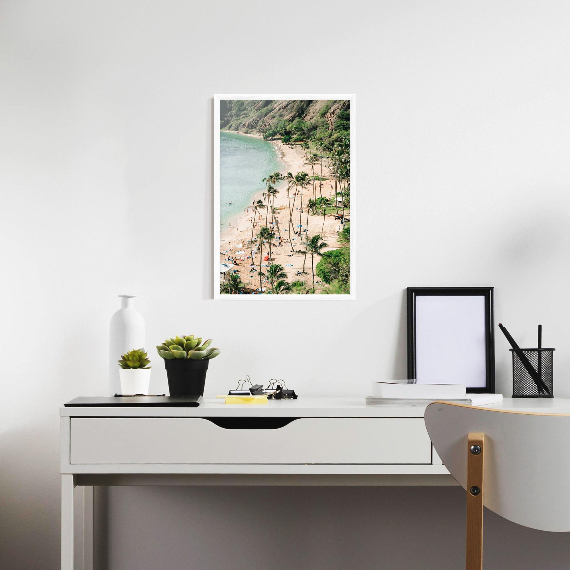 Poster Înrămat Beach Day mockup 7