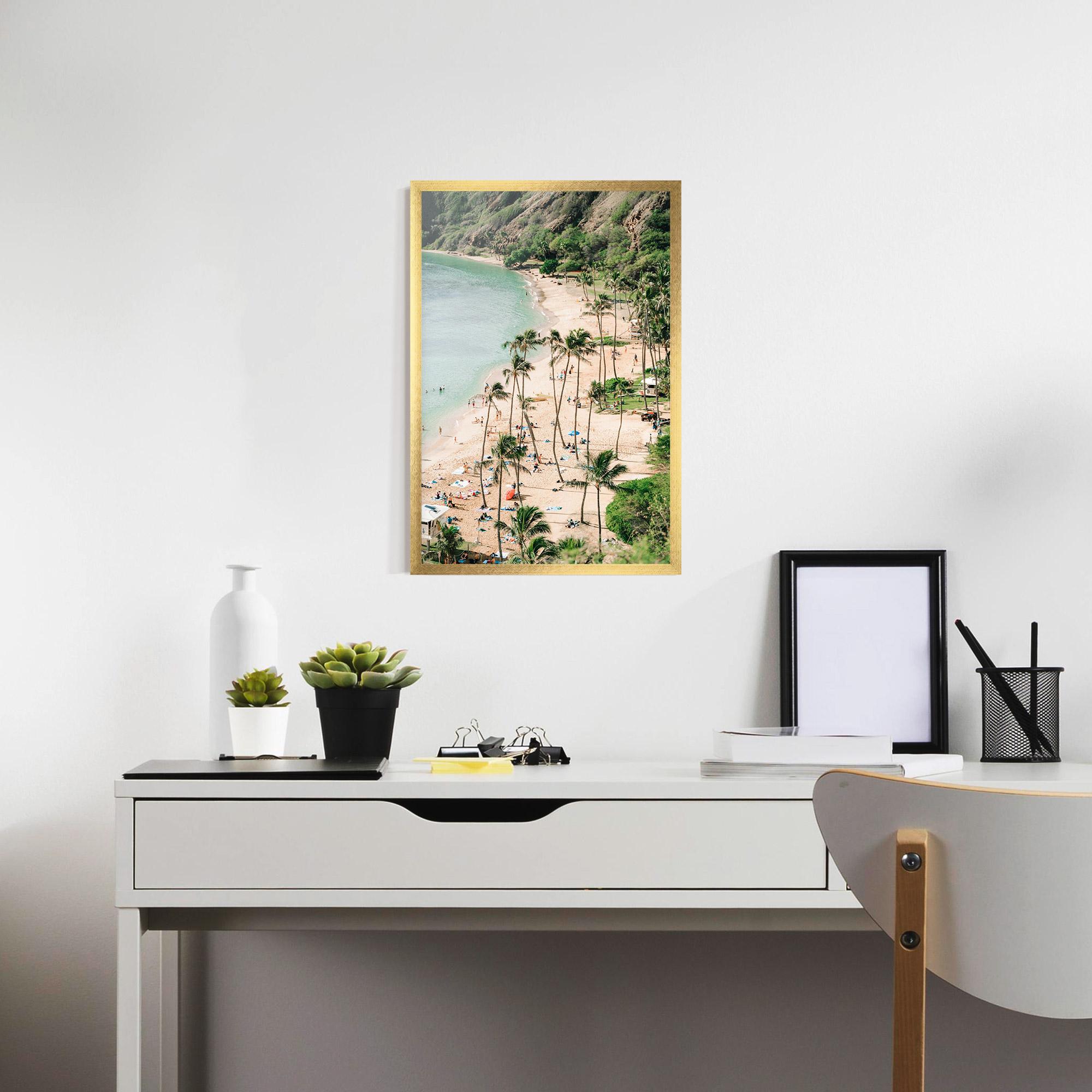 Poster Înrămat Beach Day mockup 7