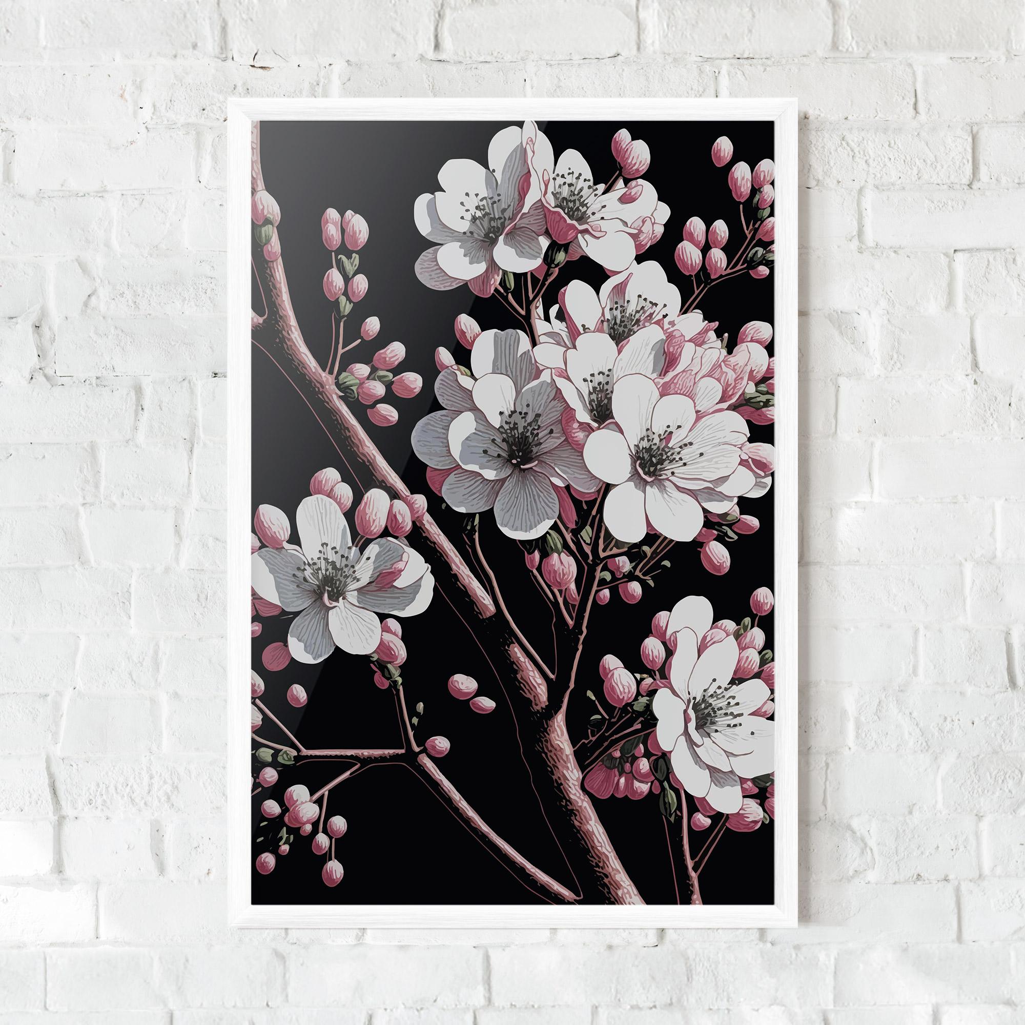 Poster Înrămat Spring Flowers mockup 0