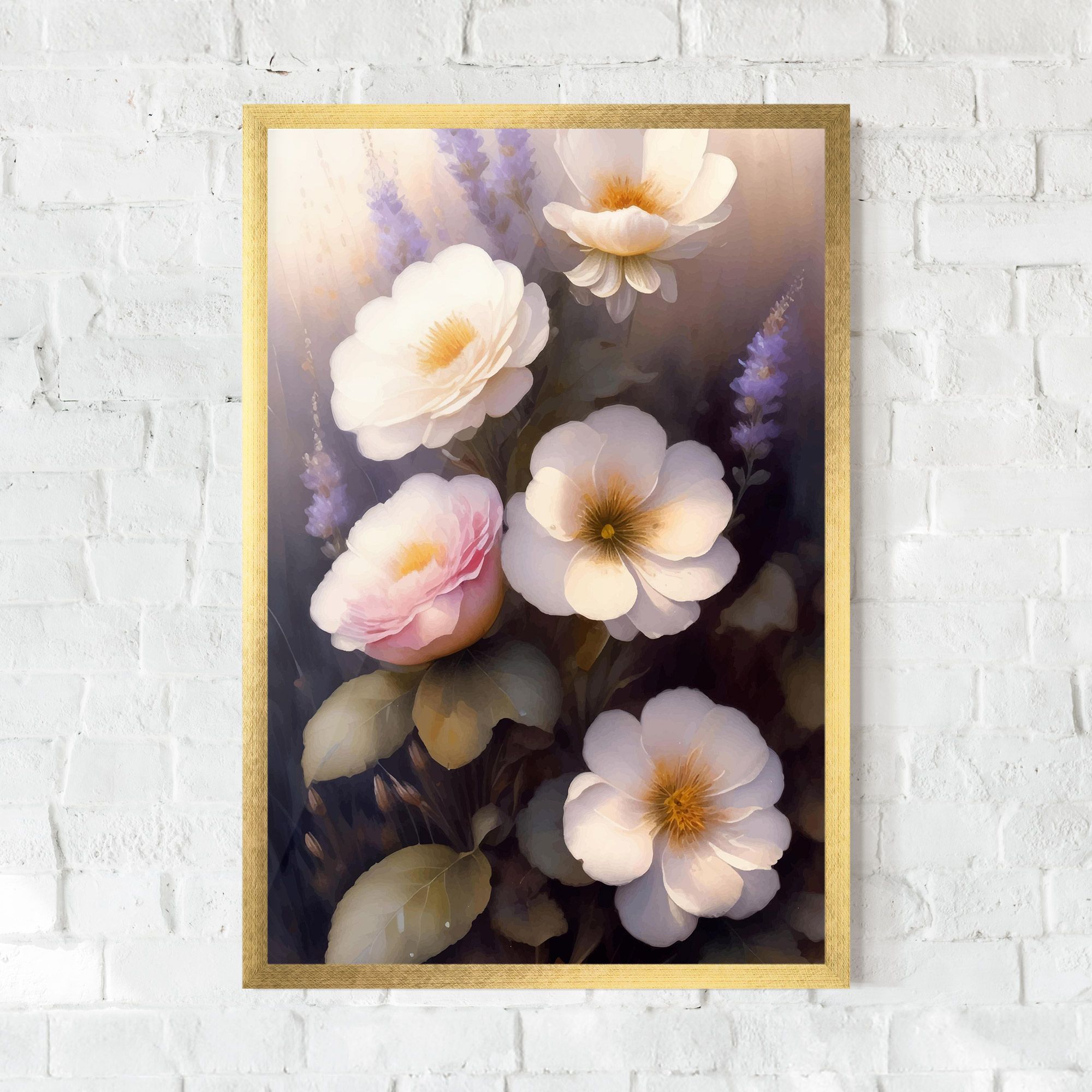 Cream Flower Spring mockup 0