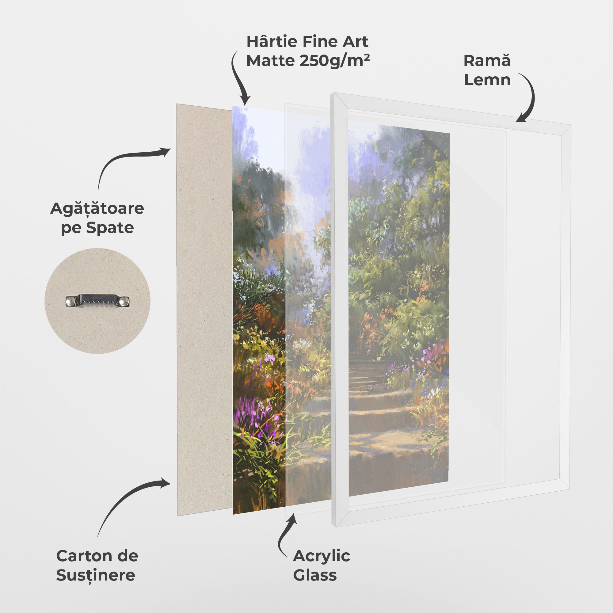 Spring Staircase Painting mockup 1