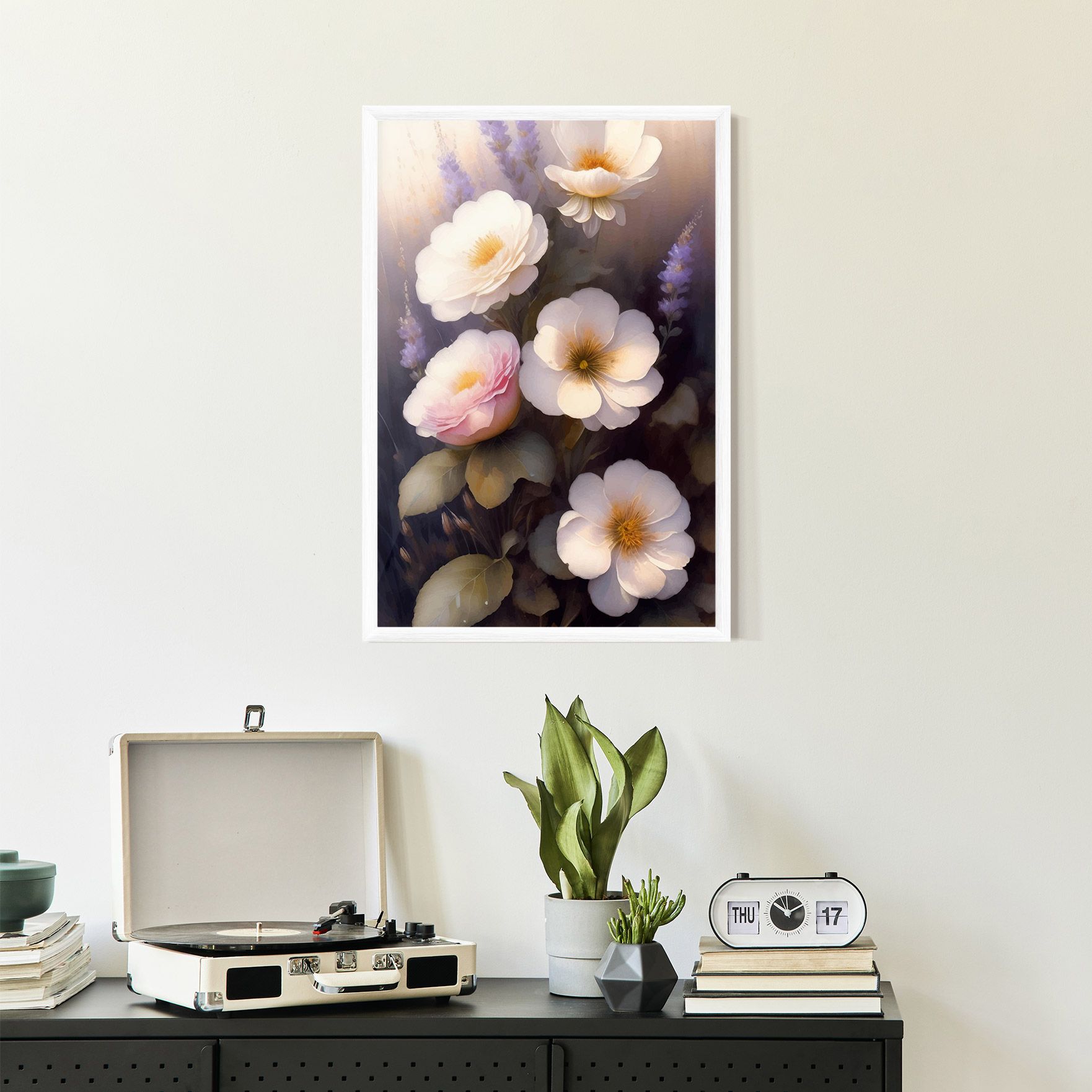 Cream Flower Spring mockup 2
