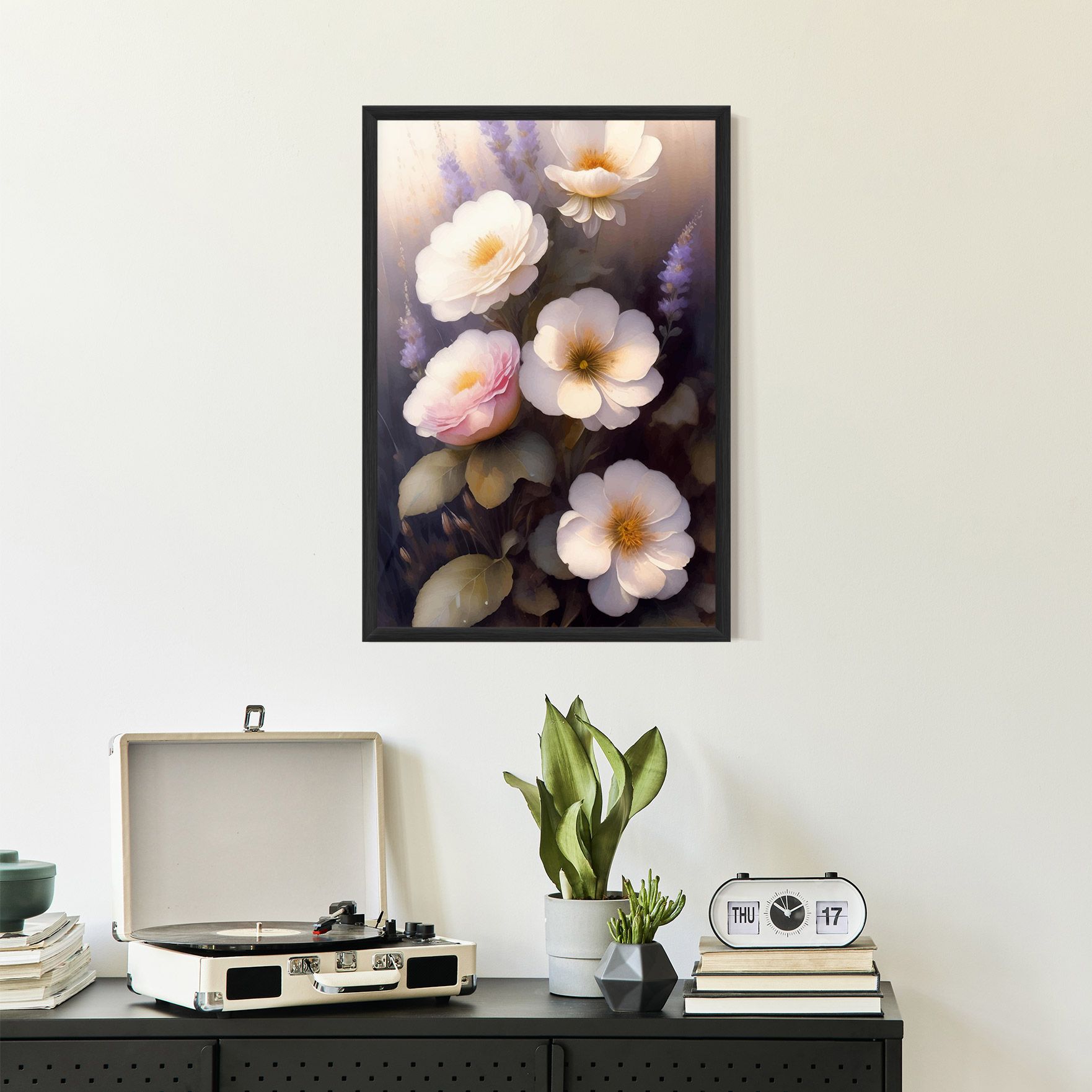 Cream Flower Spring mockup 2