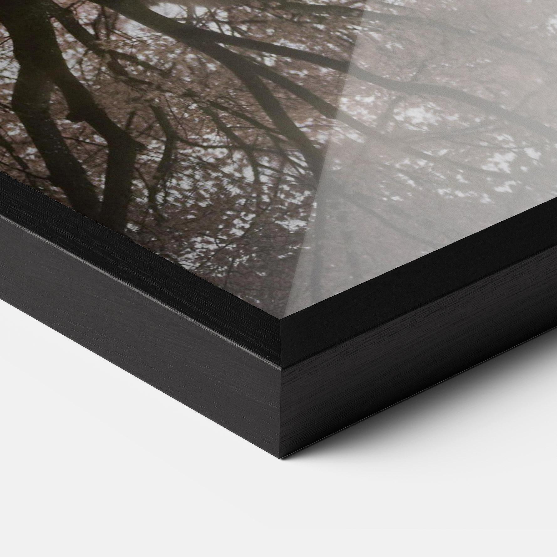 Poster Înrămat Pretty Pink Spring Tree mockup 3