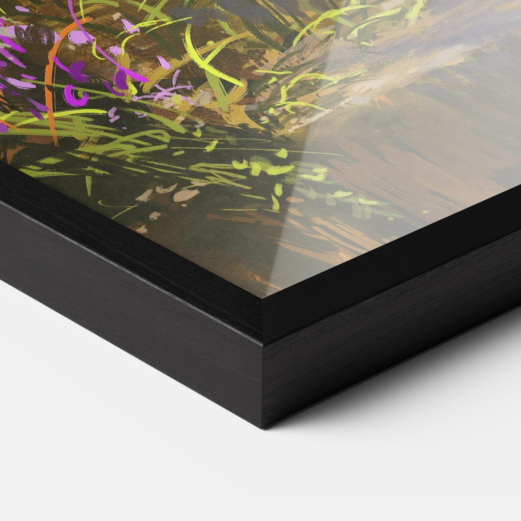 Poster Înrămat Spring Staircase Painting mockup 3