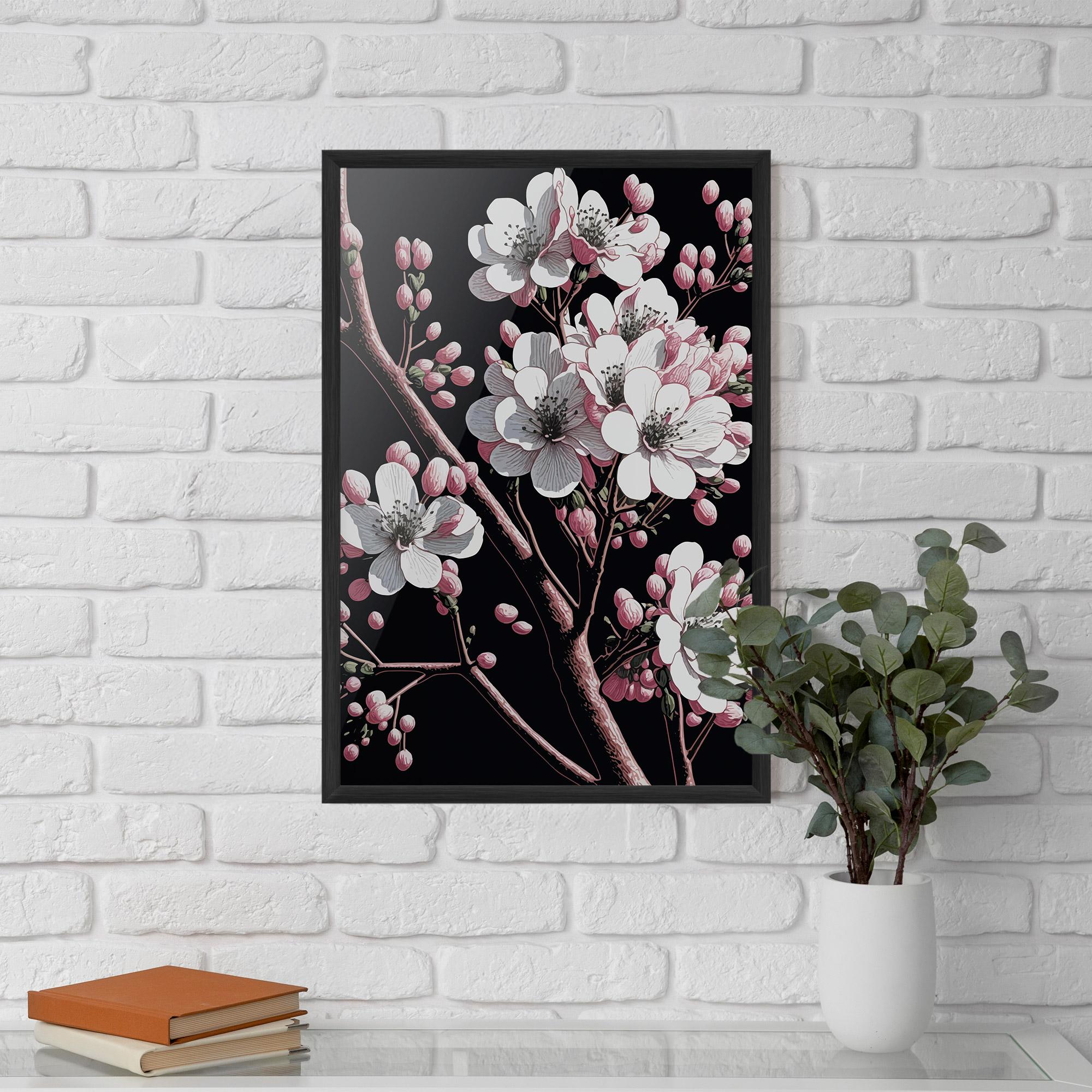 Poster Înrămat Spring Flowers mockup 5