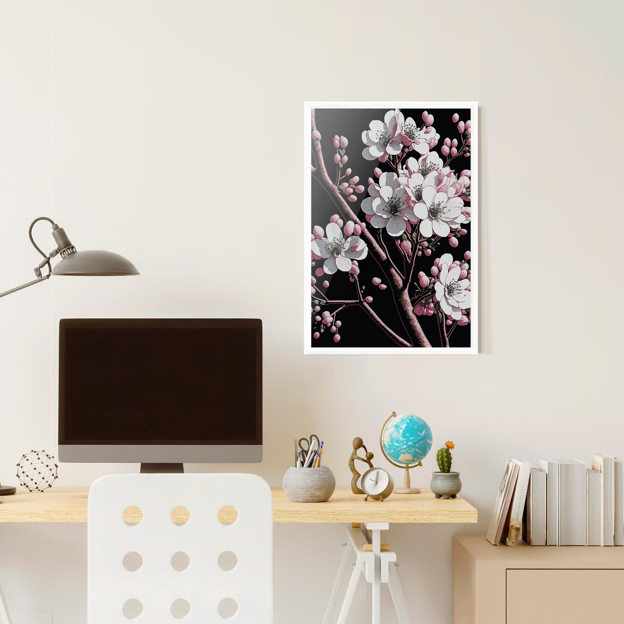 Poster Înrămat Spring Flowers mockup 6