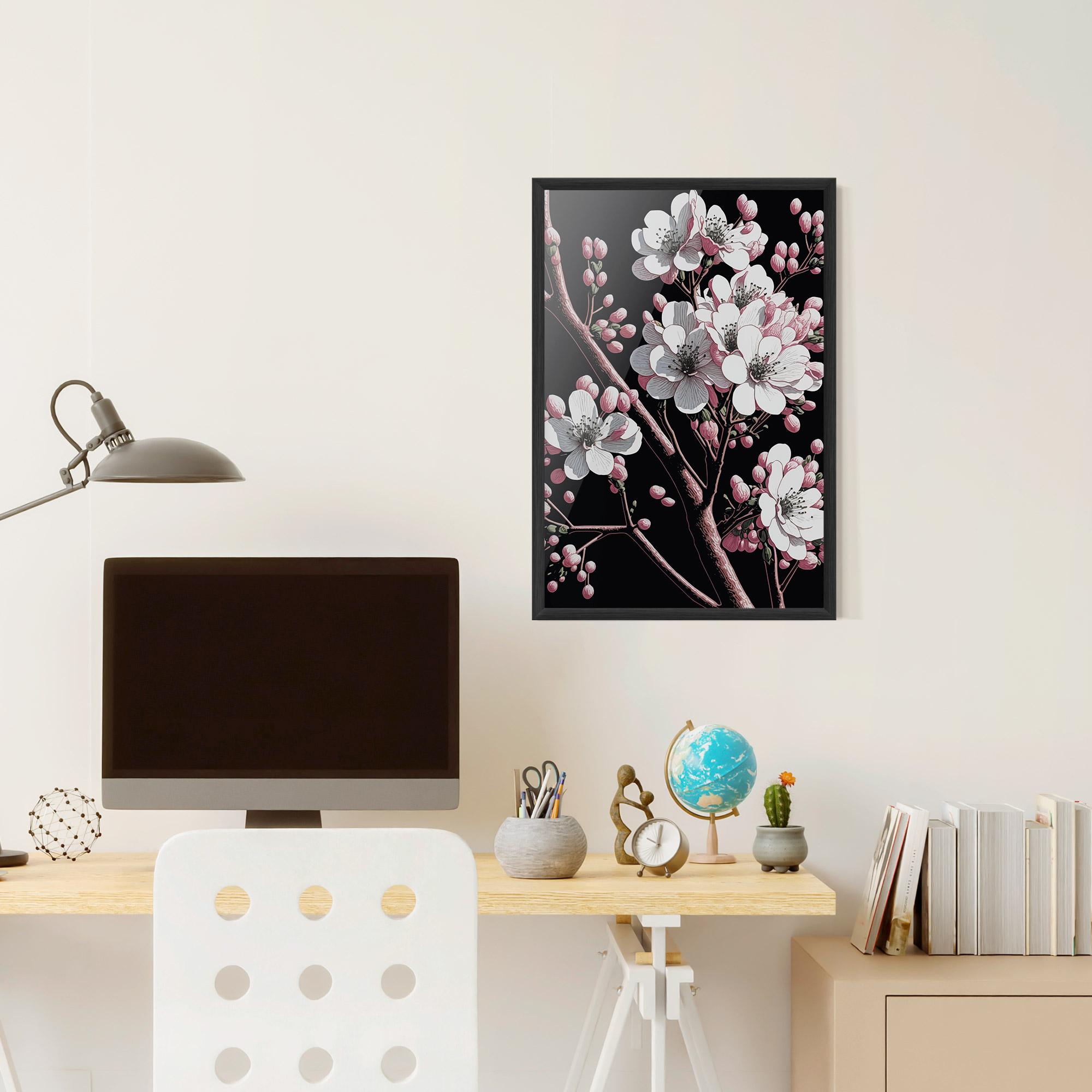 Poster Înrămat Spring Flowers mockup 6