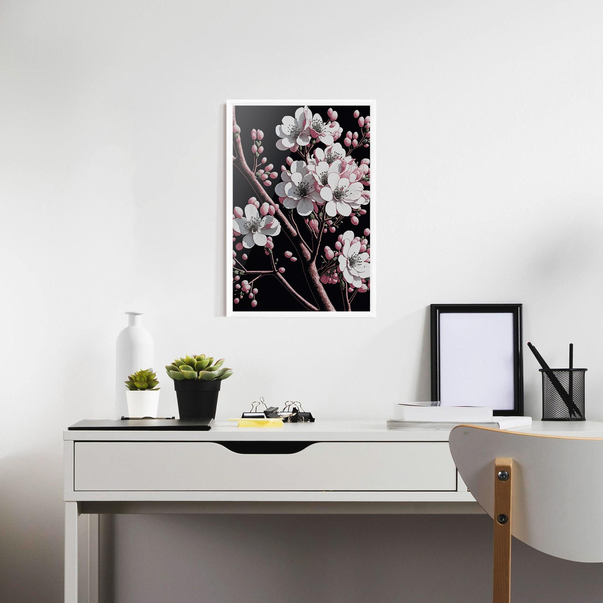 Poster Înrămat Spring Flowers mockup 7