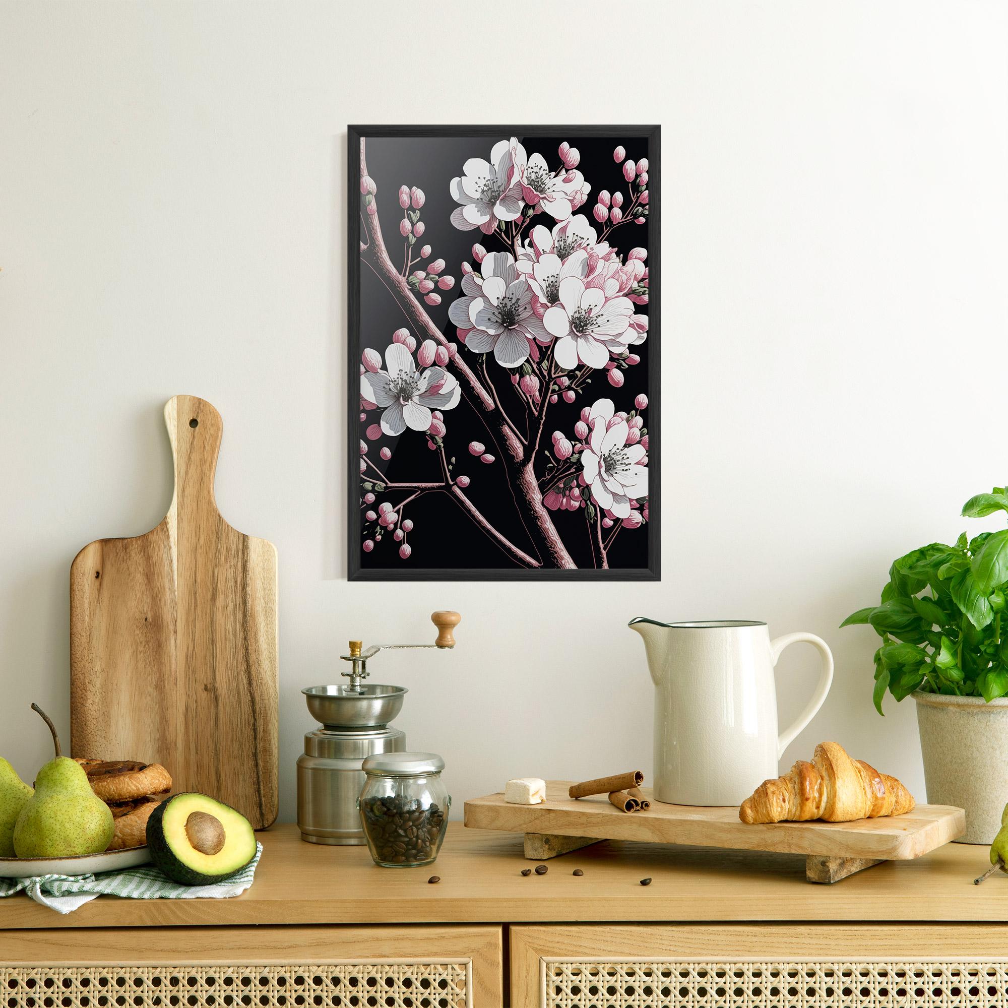 Poster Înrămat Spring Flowers mockup 8