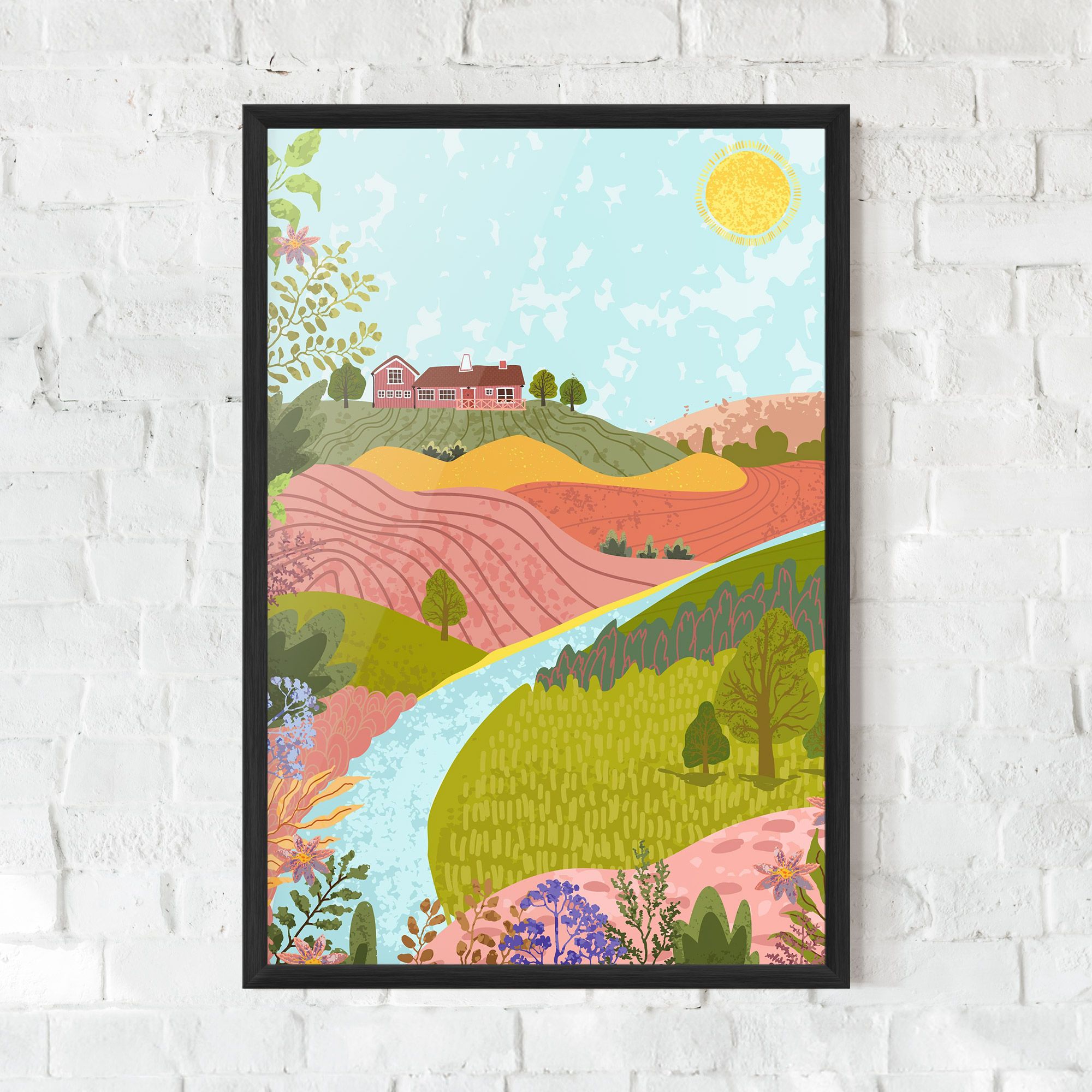 Pink House View mockup 0