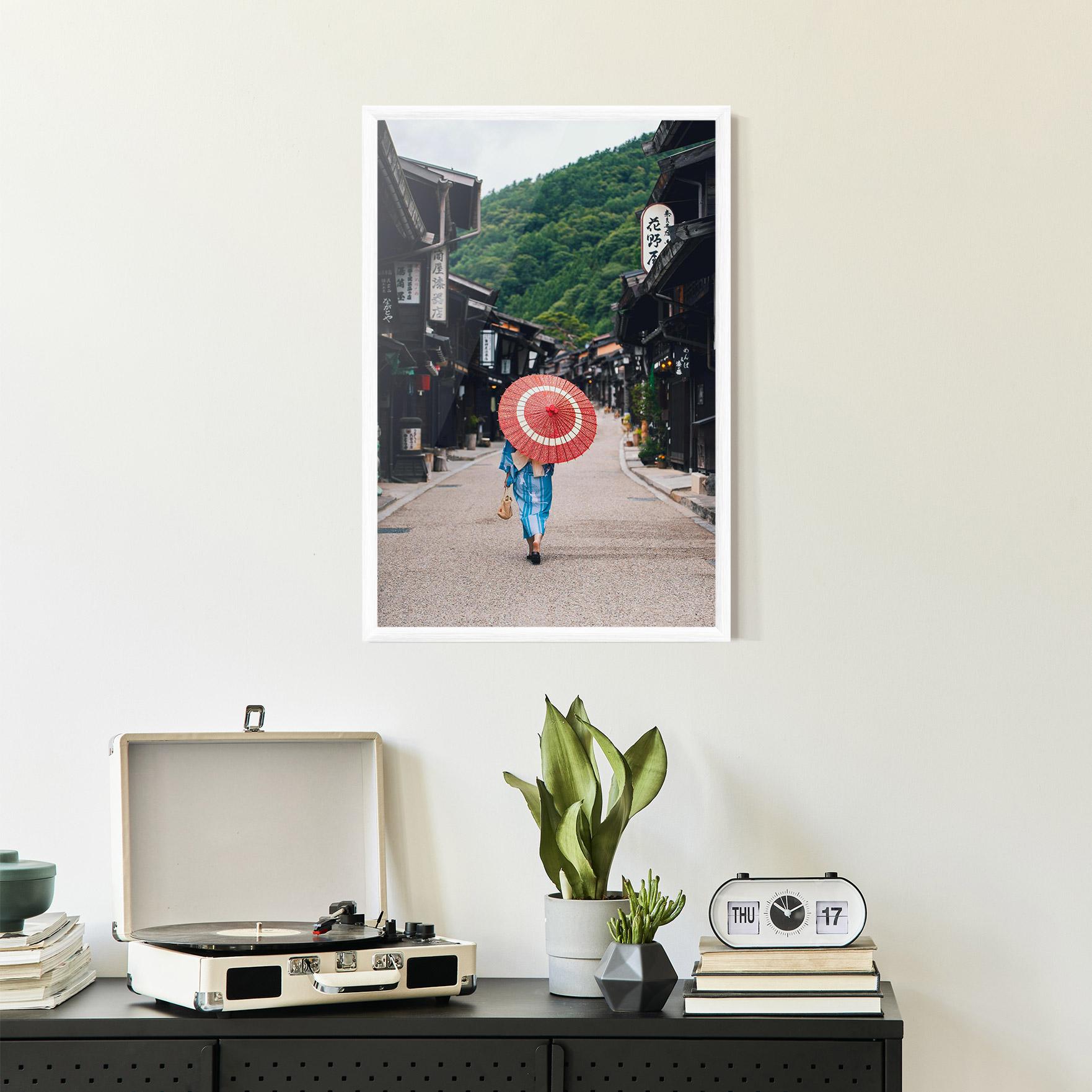 Poster Înrămat China Roads mockup 2