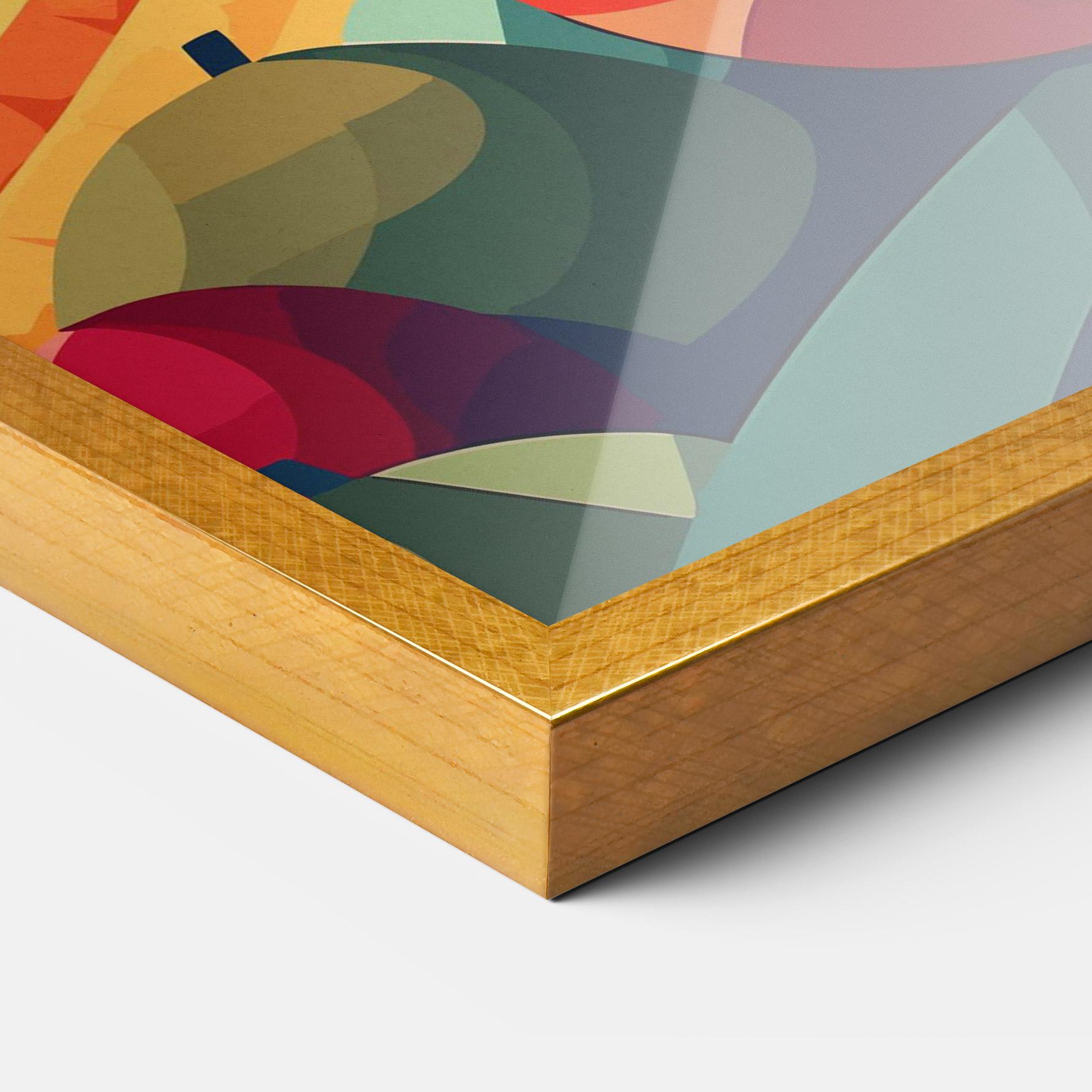 Poster Înrămat Autumn Rural Fruits mockup 3