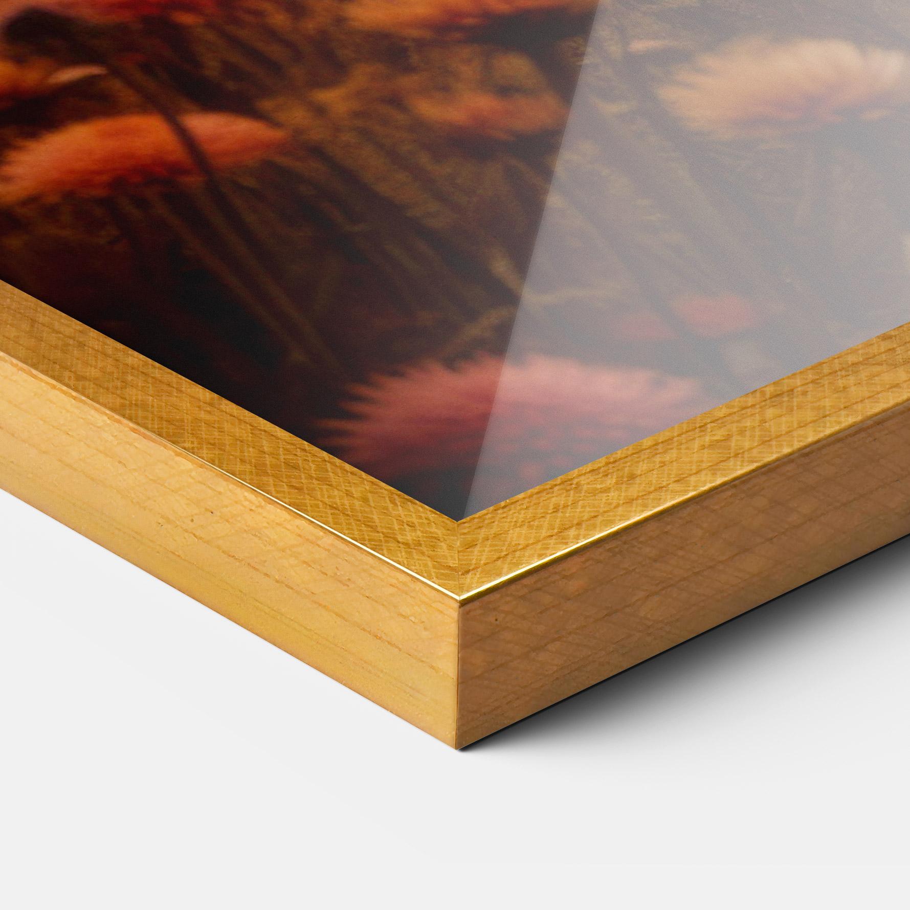 Poster Înrămat Small Cabin Field mockup 3